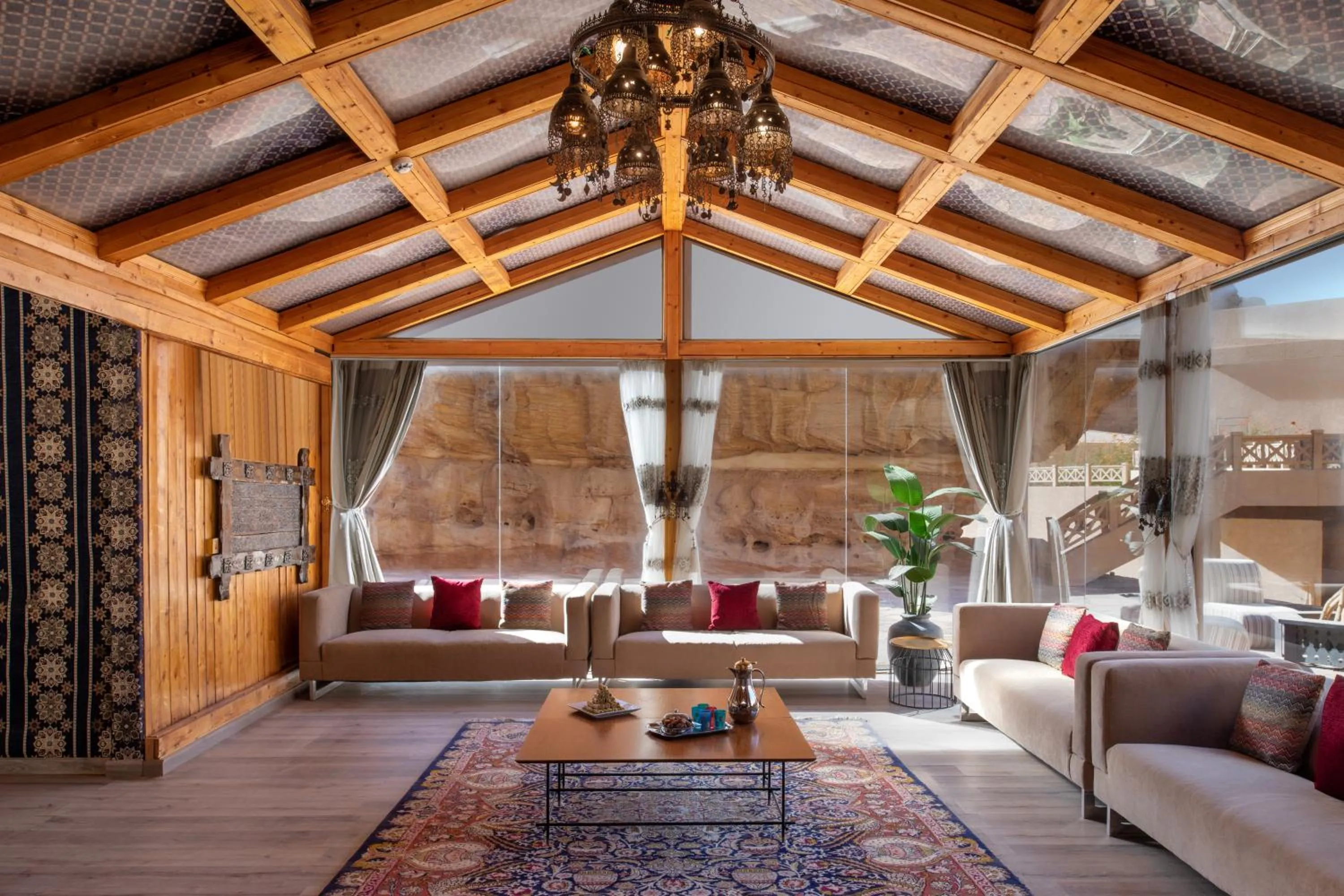 Living room in Shaden Resort