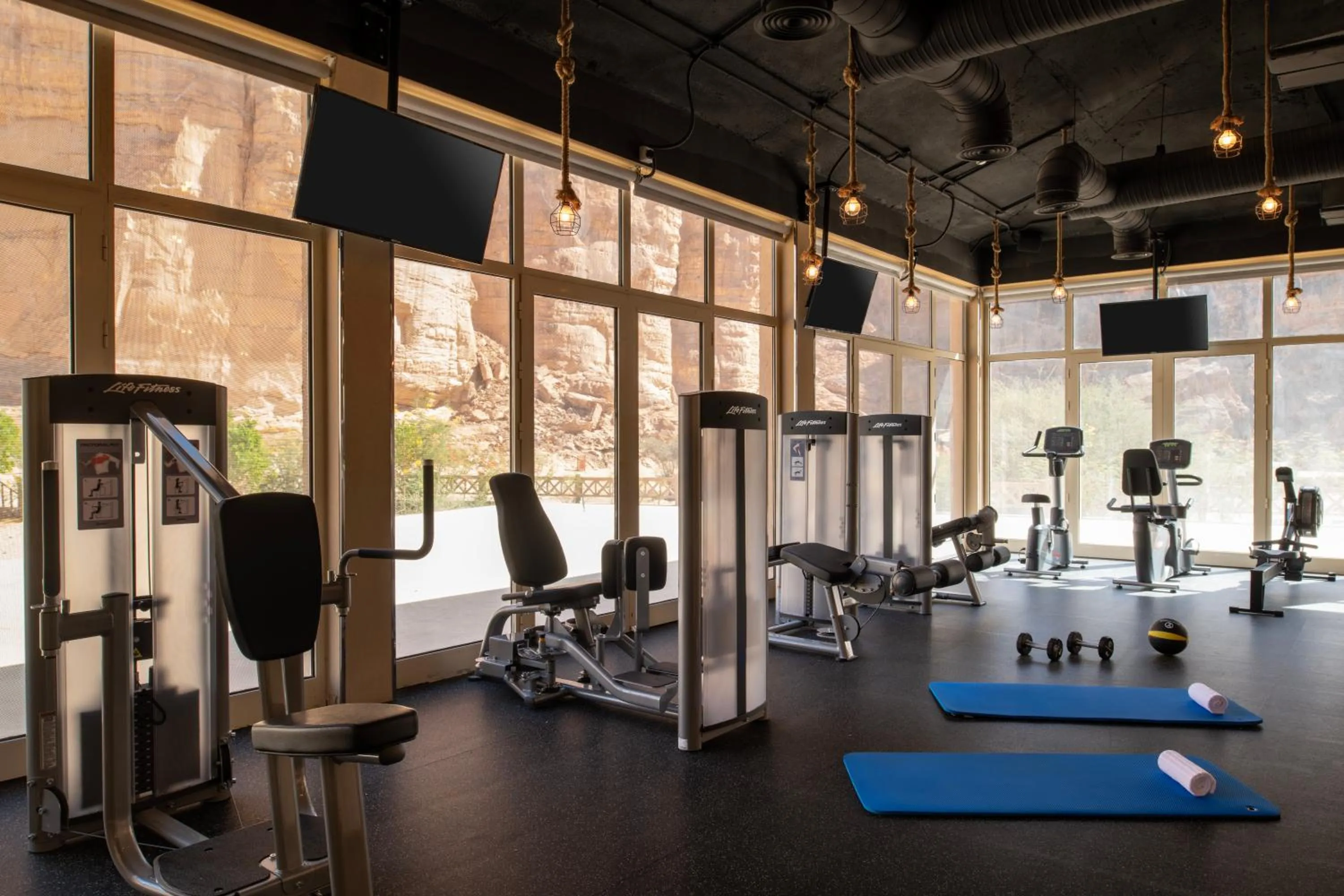 Fitness centre/facilities in Shaden Resort