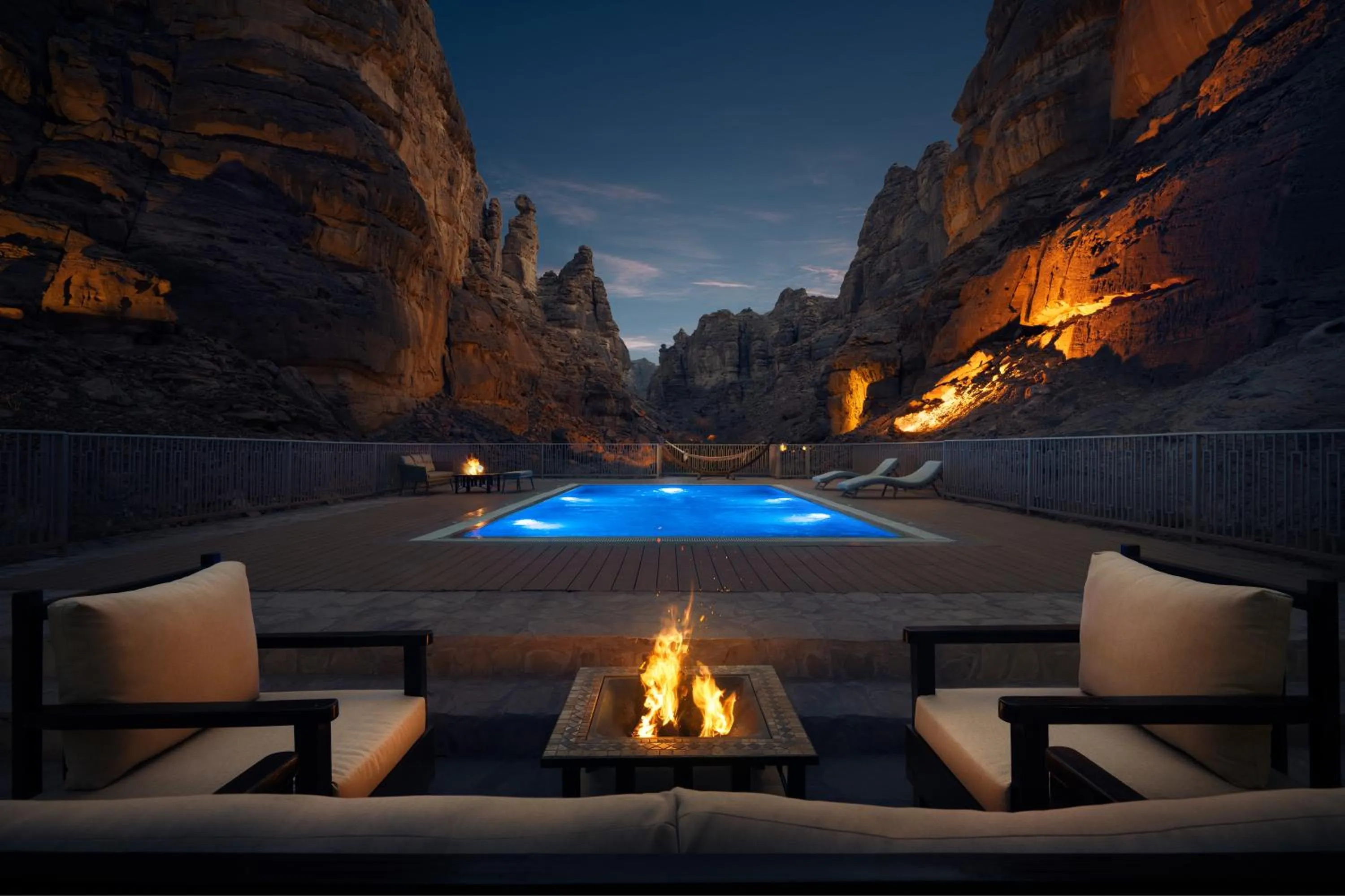 Mountain view in Shaden Resort