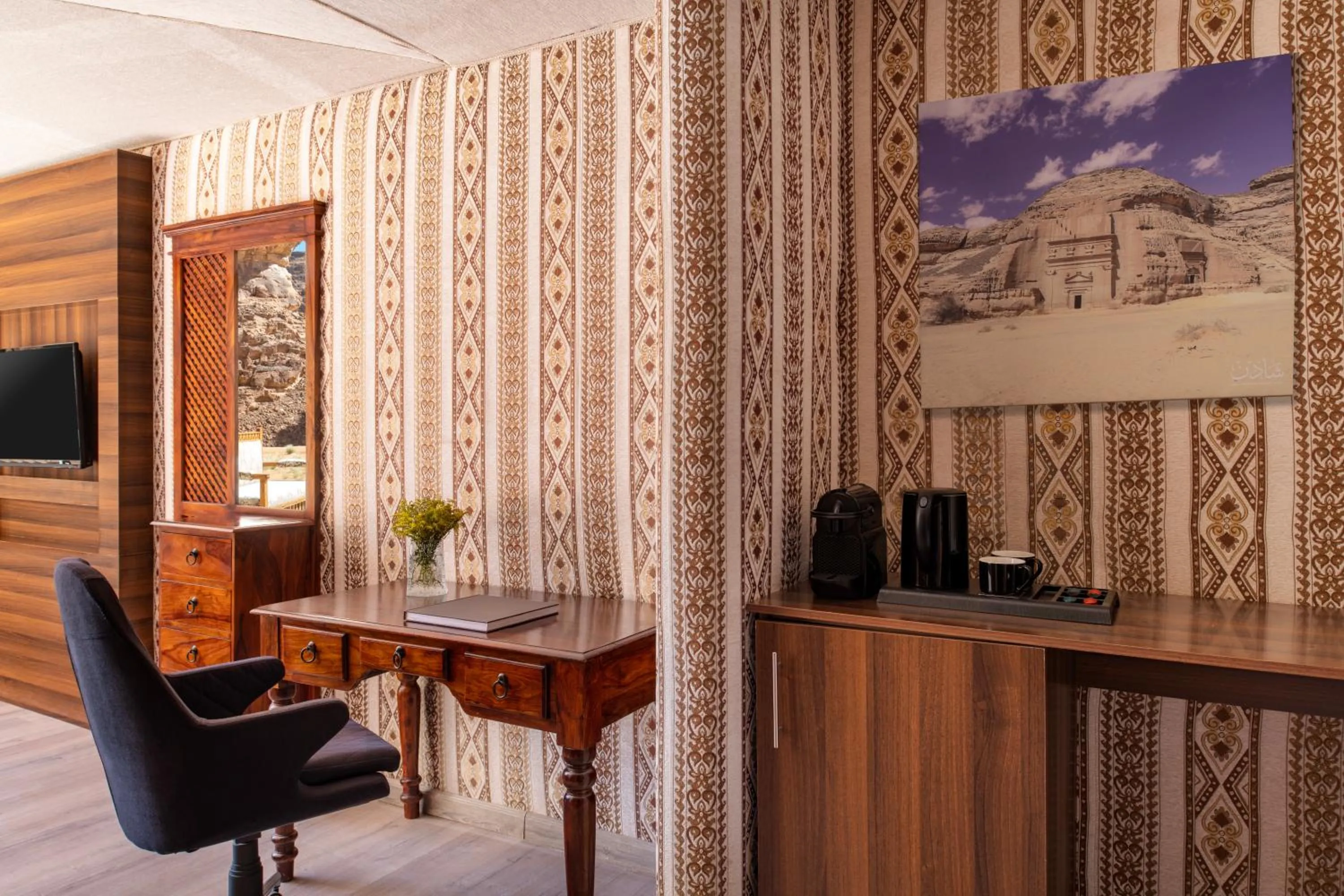 Living room in Shaden Resort