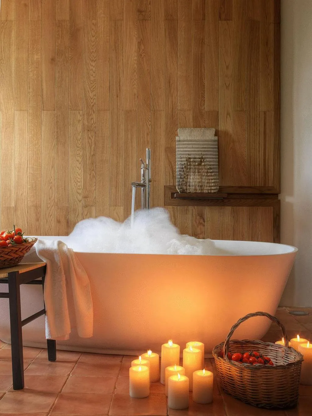 Bathroom in Torre Fiore Hotel Masseria