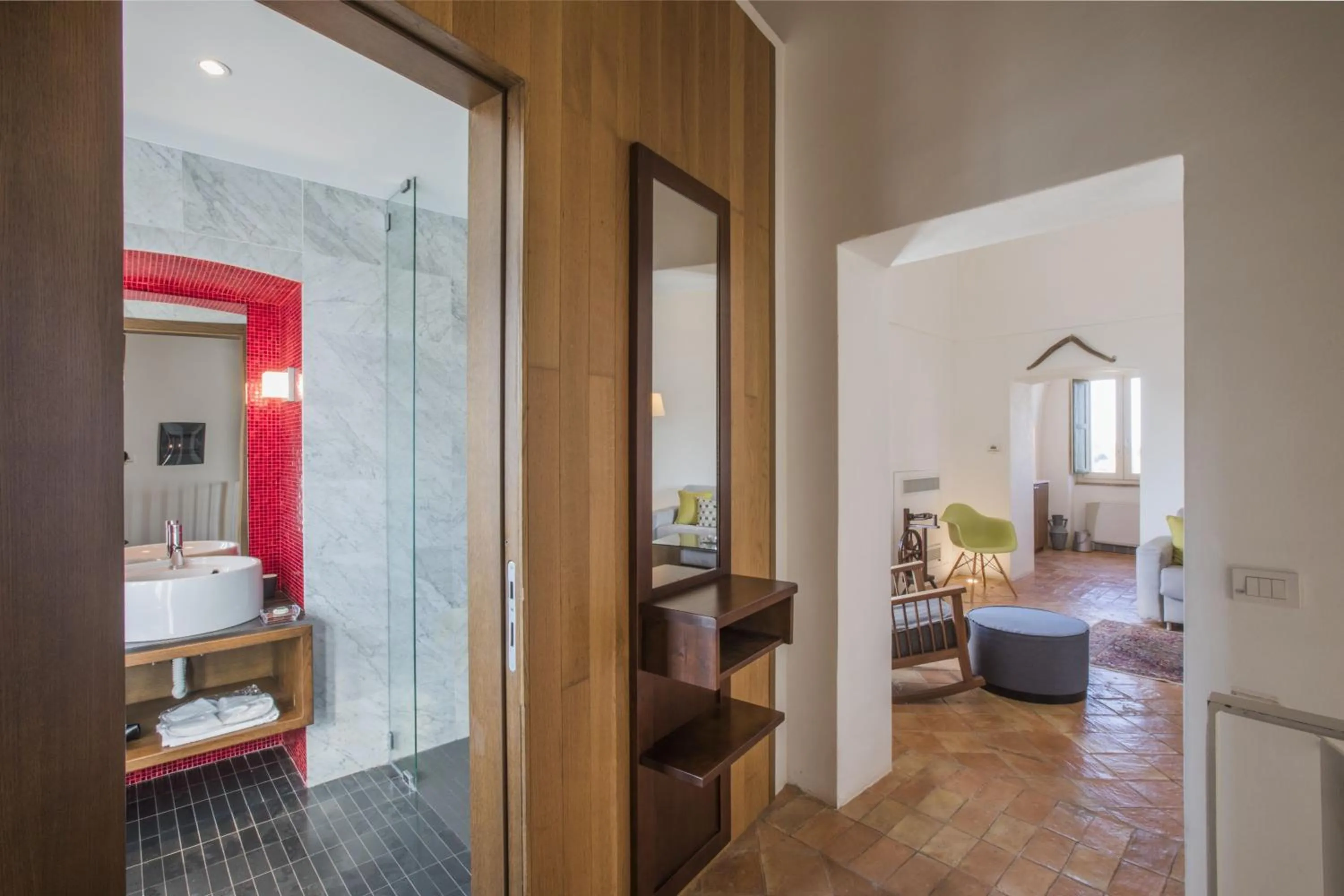 Bed in Torre Fiore Hotel Masseria