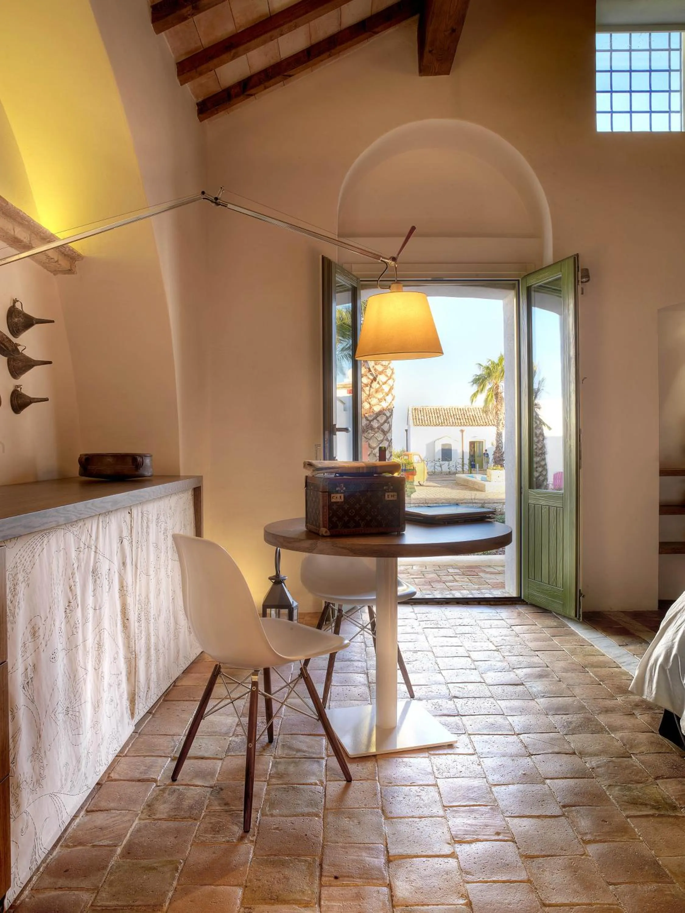 Bed in Torre Fiore Hotel Masseria