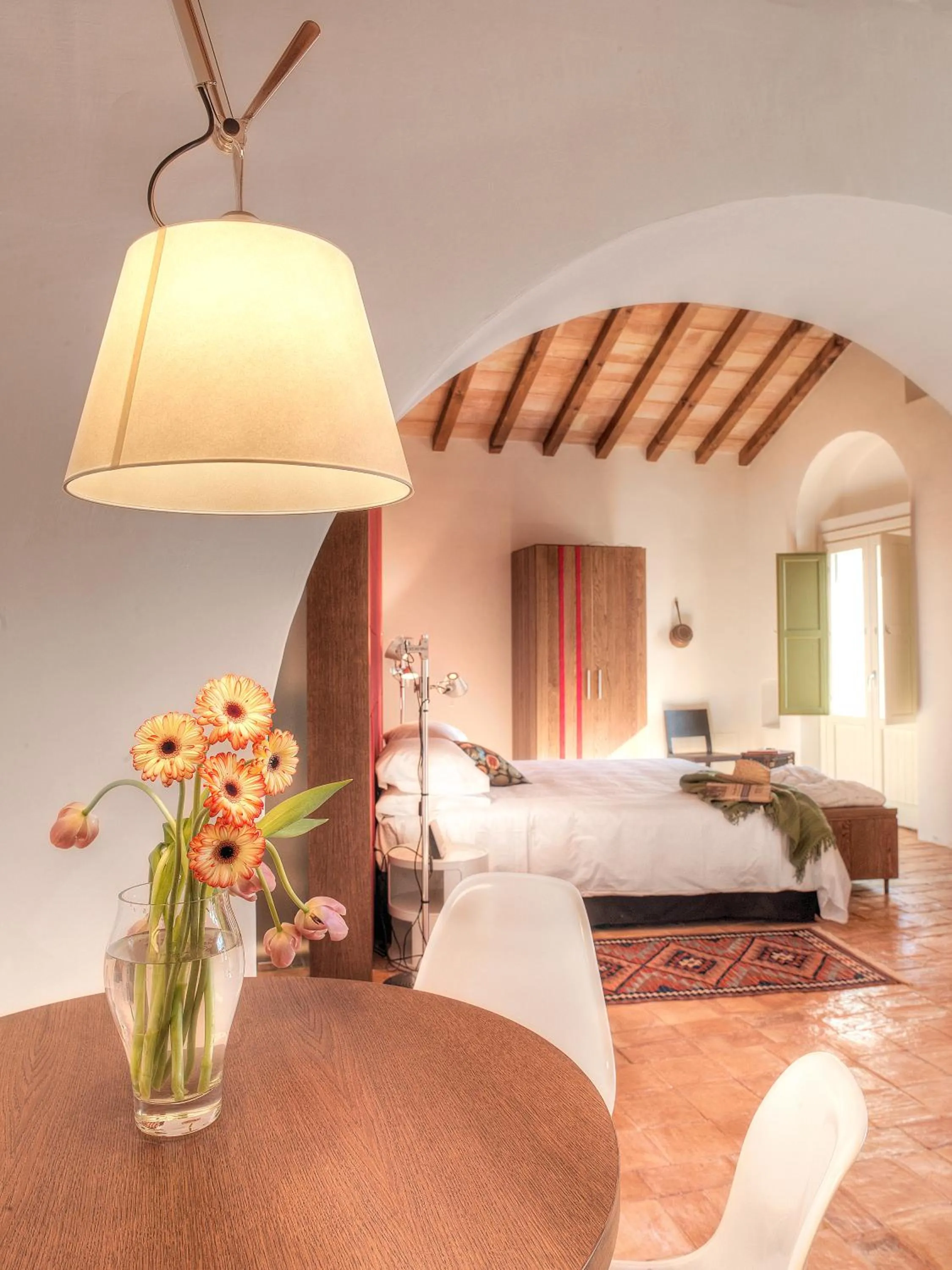 Bed in Torre Fiore Hotel Masseria