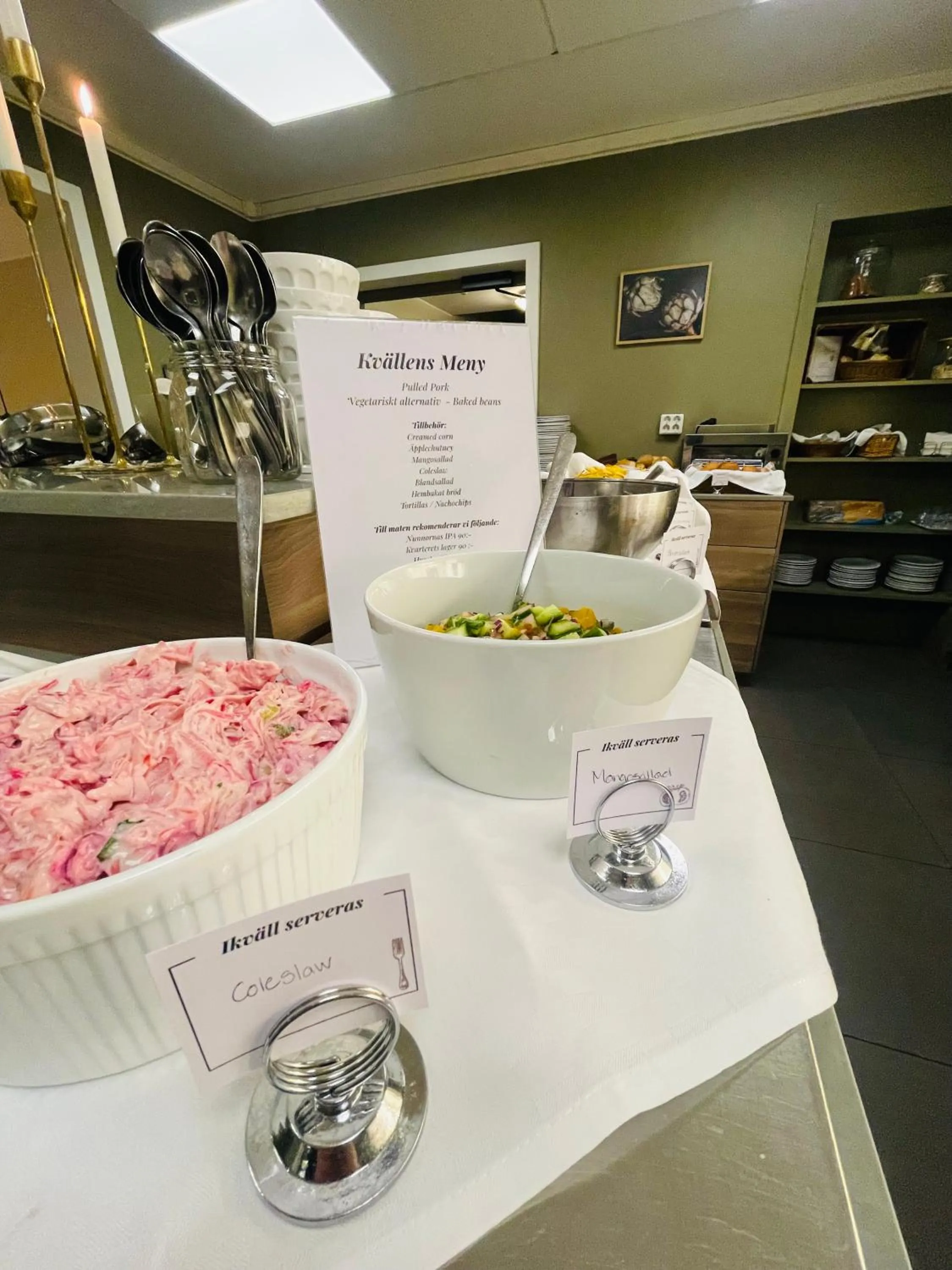 Food close-up in Hotell Conrad