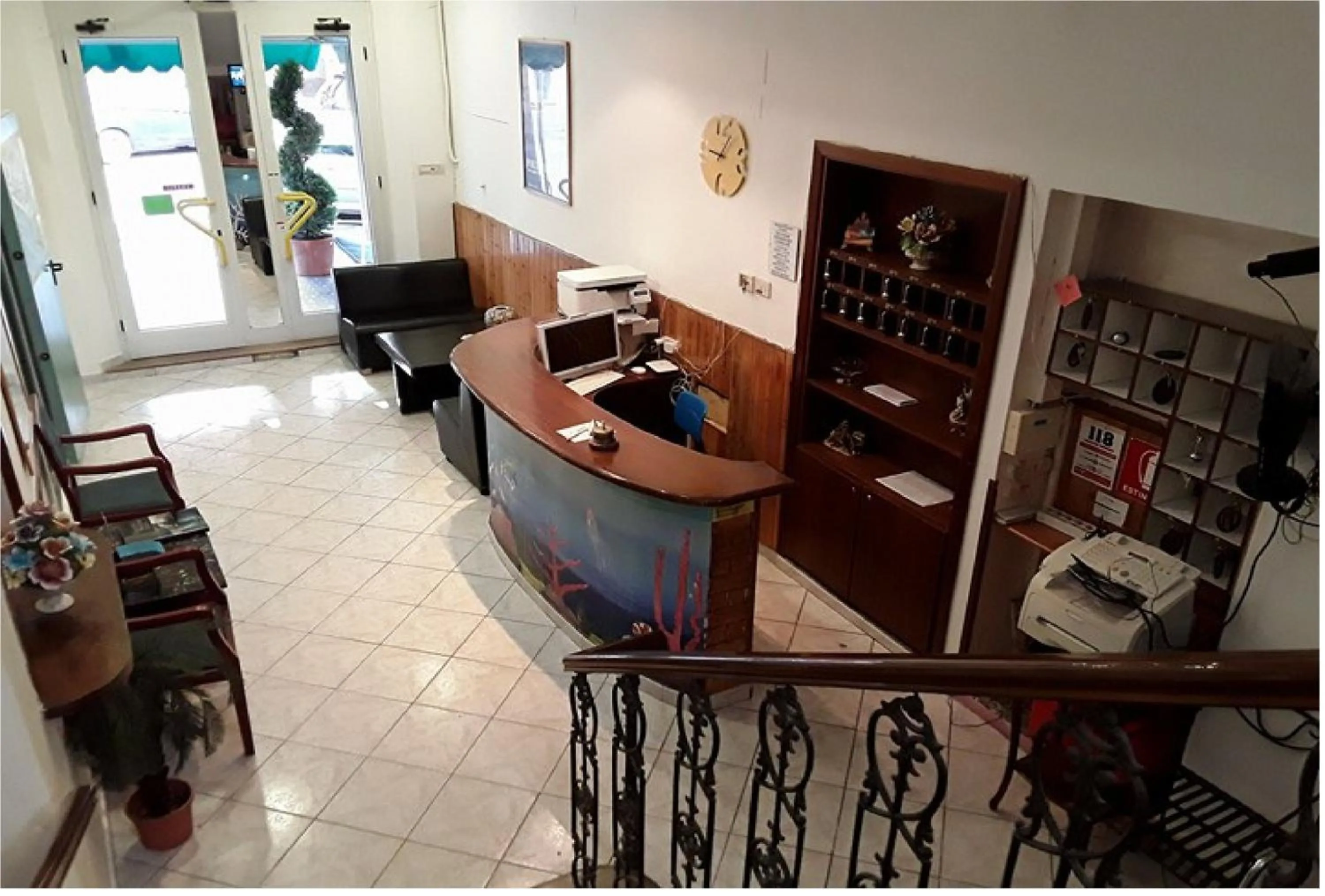 Lobby or reception in HOTEL MAIDA