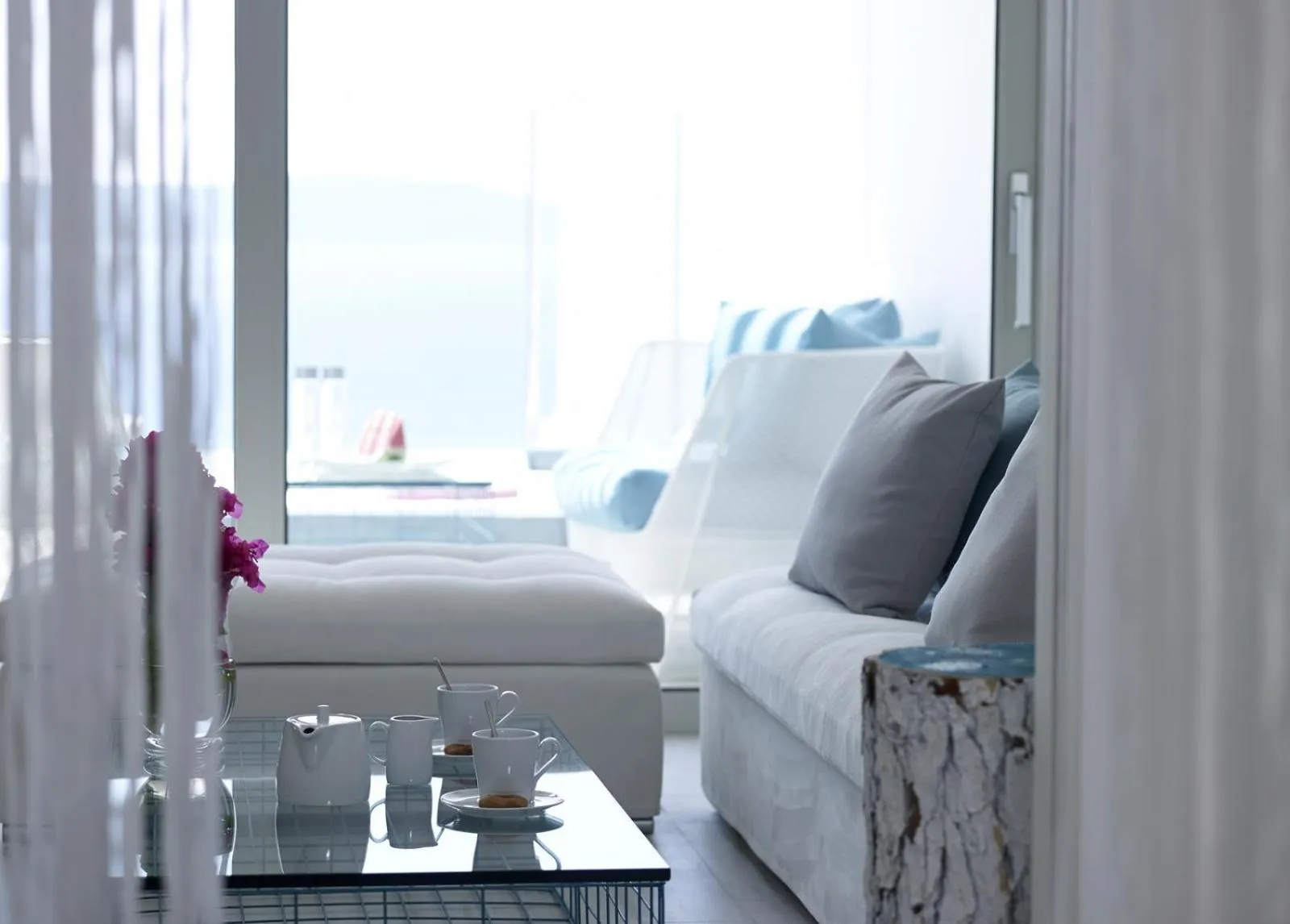 Balcony/Terrace, Bed in Proteas Blu Resort