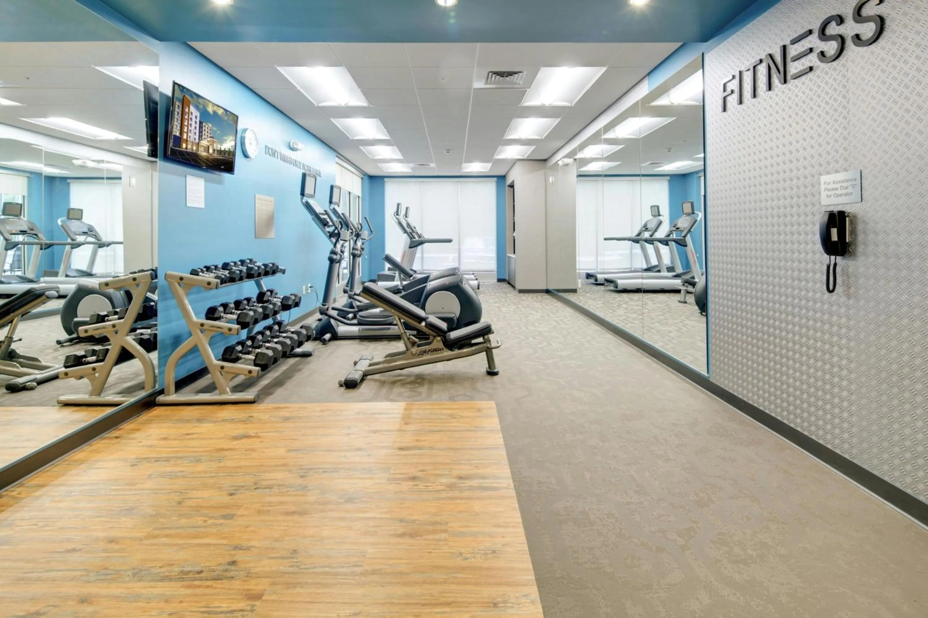 Fitness centre/facilities in Fairfield Inn & Suites by Marriott Asheville Tunnel Road