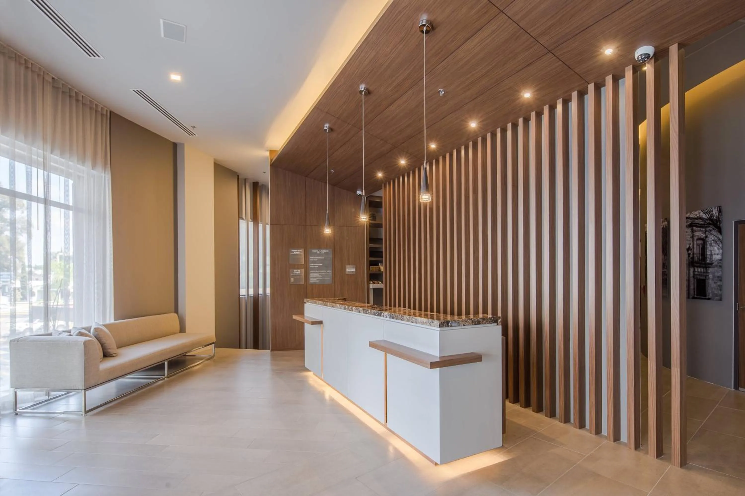 Lobby or reception in AC Hotel by Marriott Guadalajara Expo