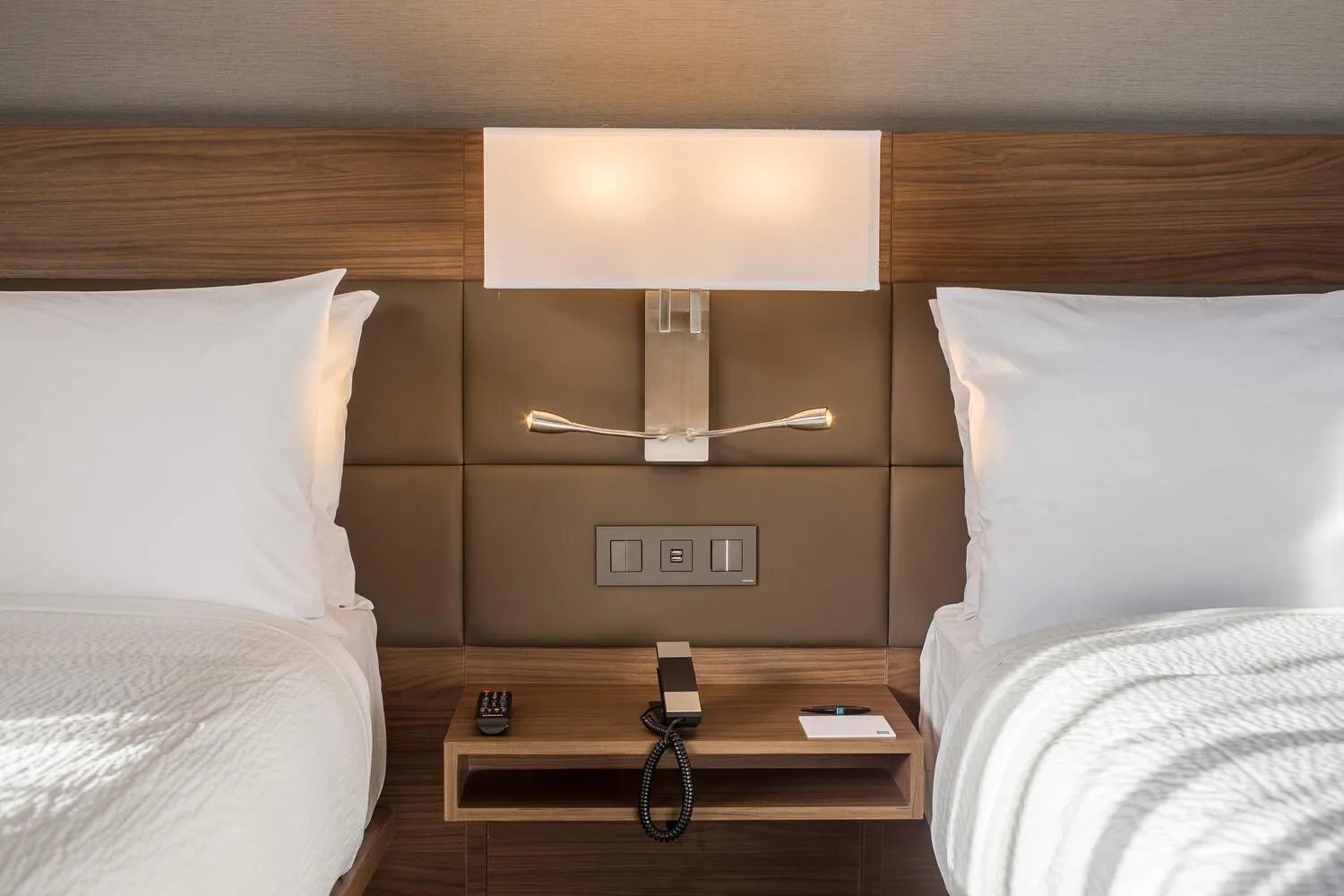 Decorative detail, Bed in AC Hotel by Marriott Guadalajara Expo