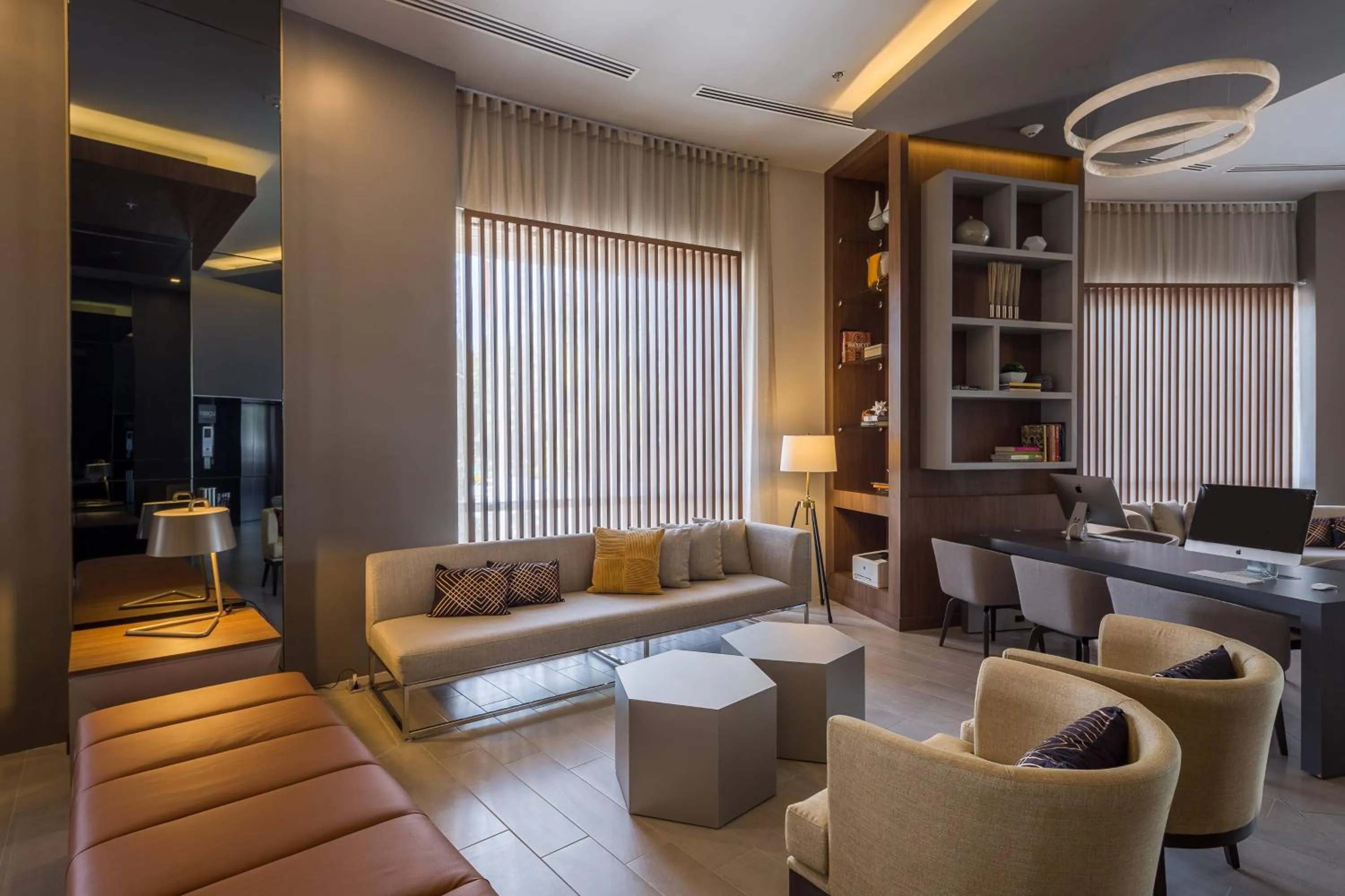 Lobby or reception in AC Hotel by Marriott Guadalajara Expo