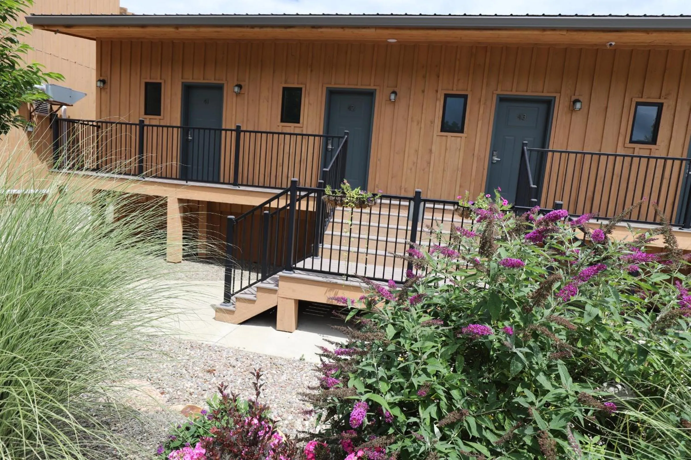 Patio in Lakeside Resort