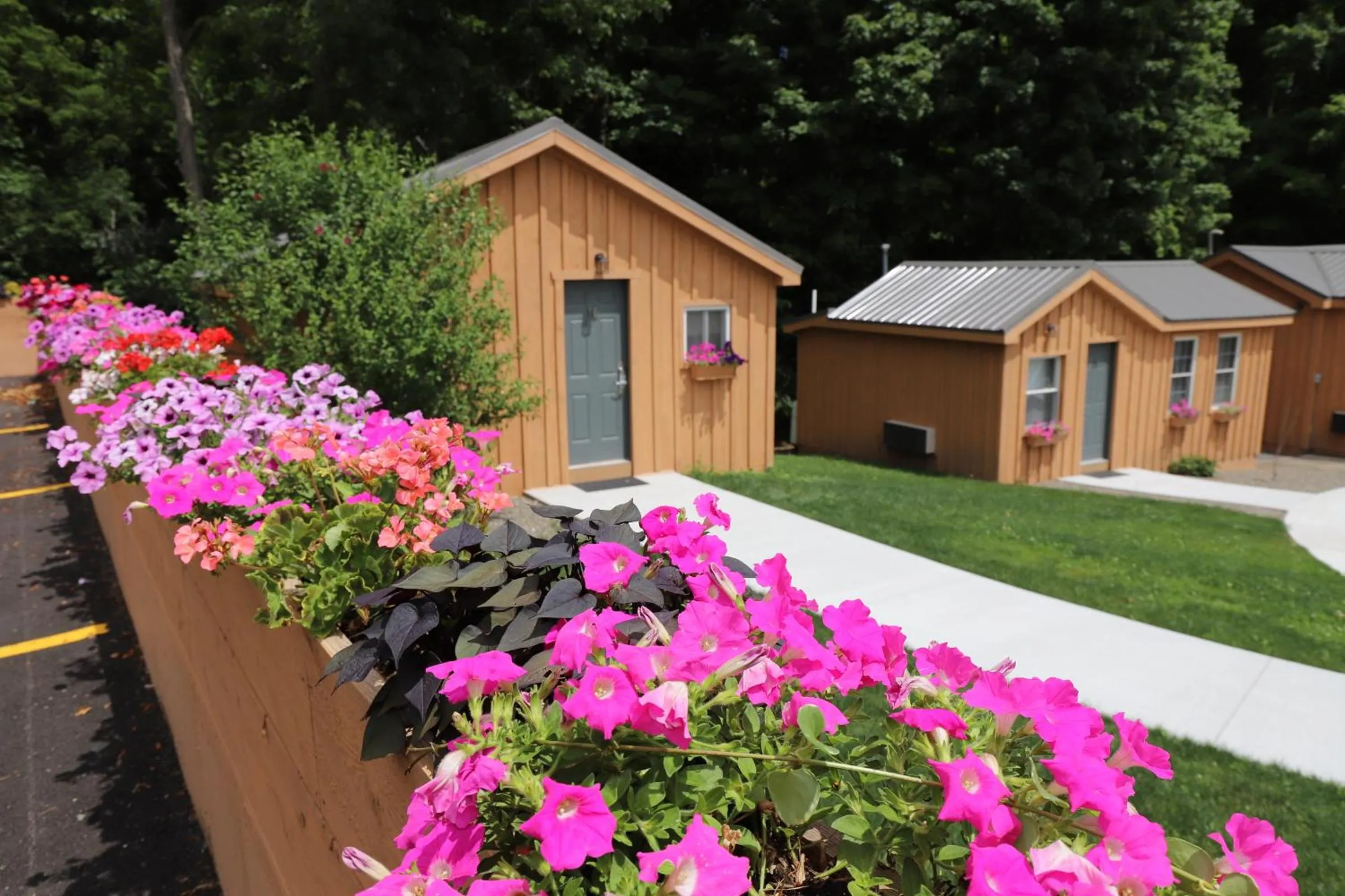 Property building in Lakeside Resort