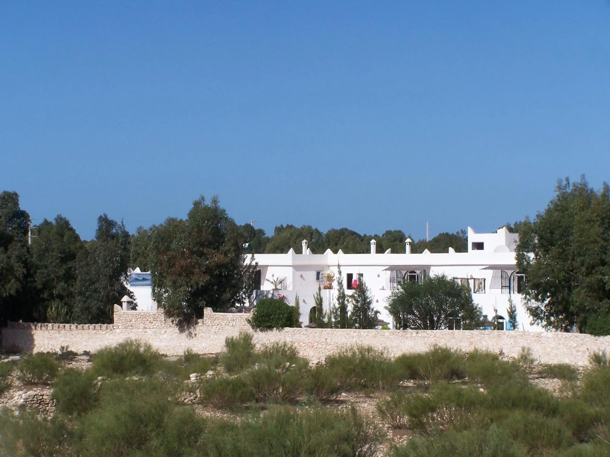 Facade/entrance in Villa Daba