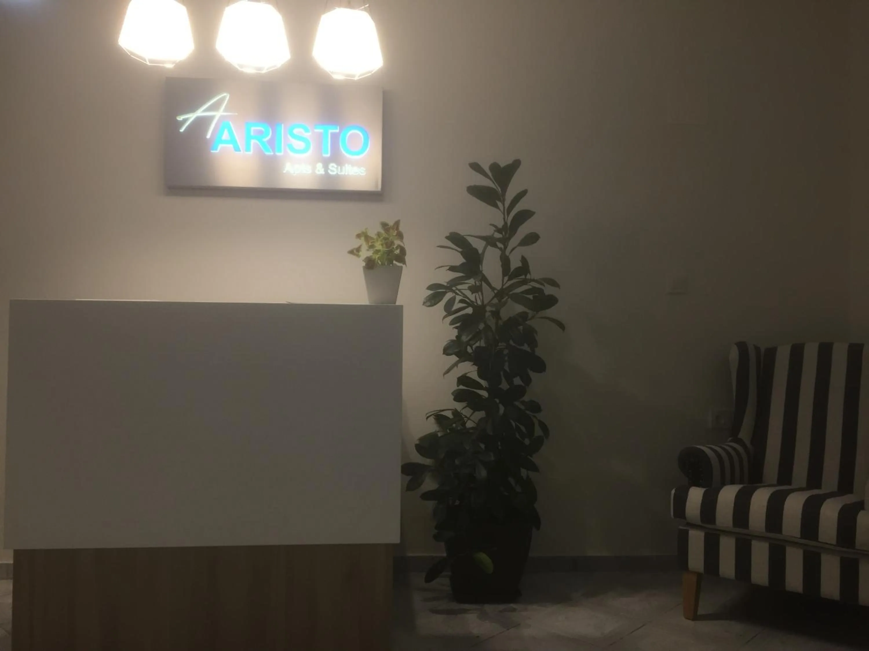 Living room in Aristo Apts