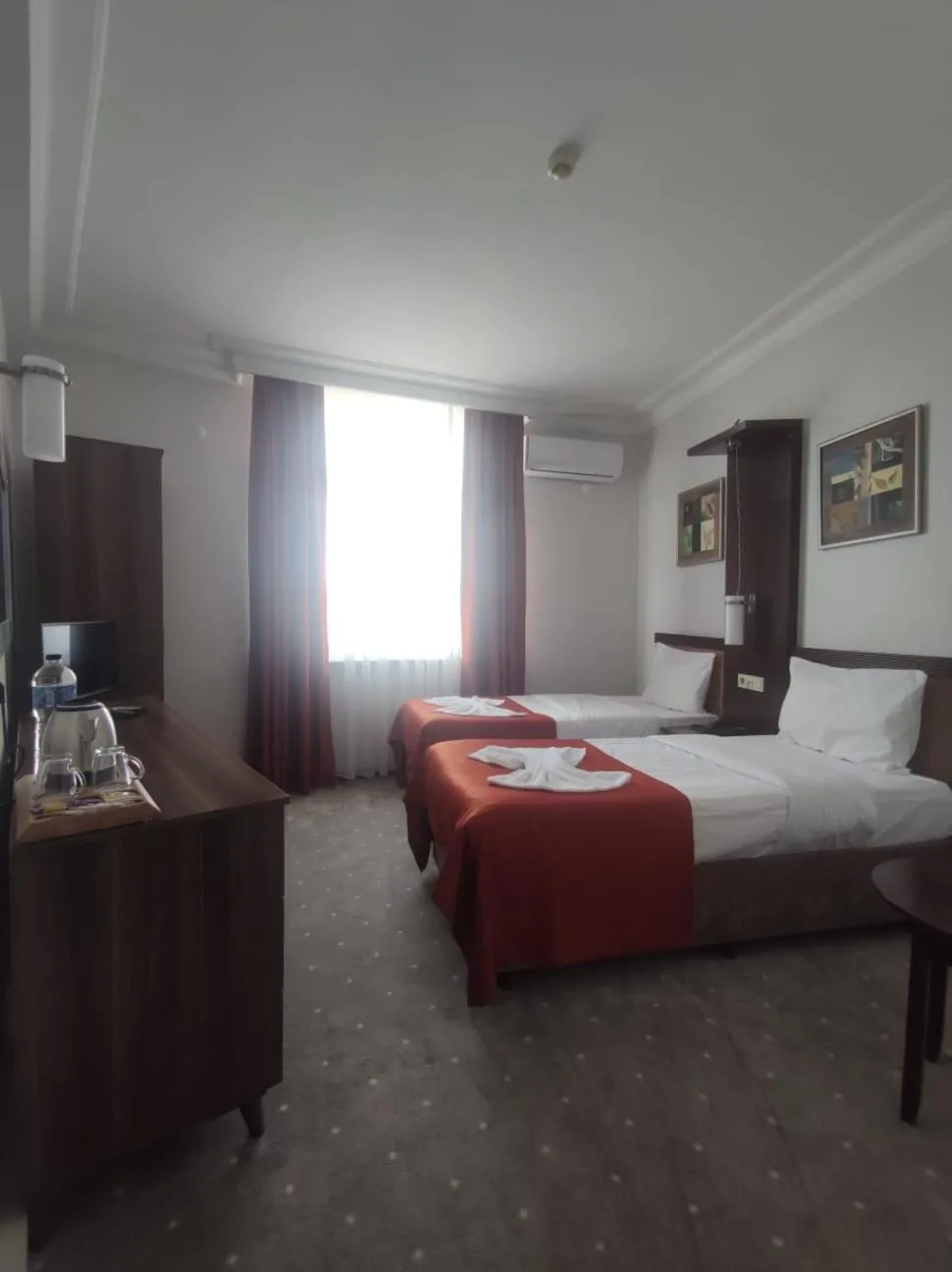 Coffee/tea facilities, Bed in Hotel Topkapı