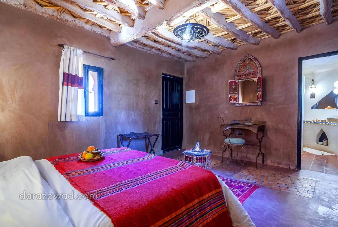 Bed in Dar Azawad Boutique Hotel - Mhamid Sahara Stay