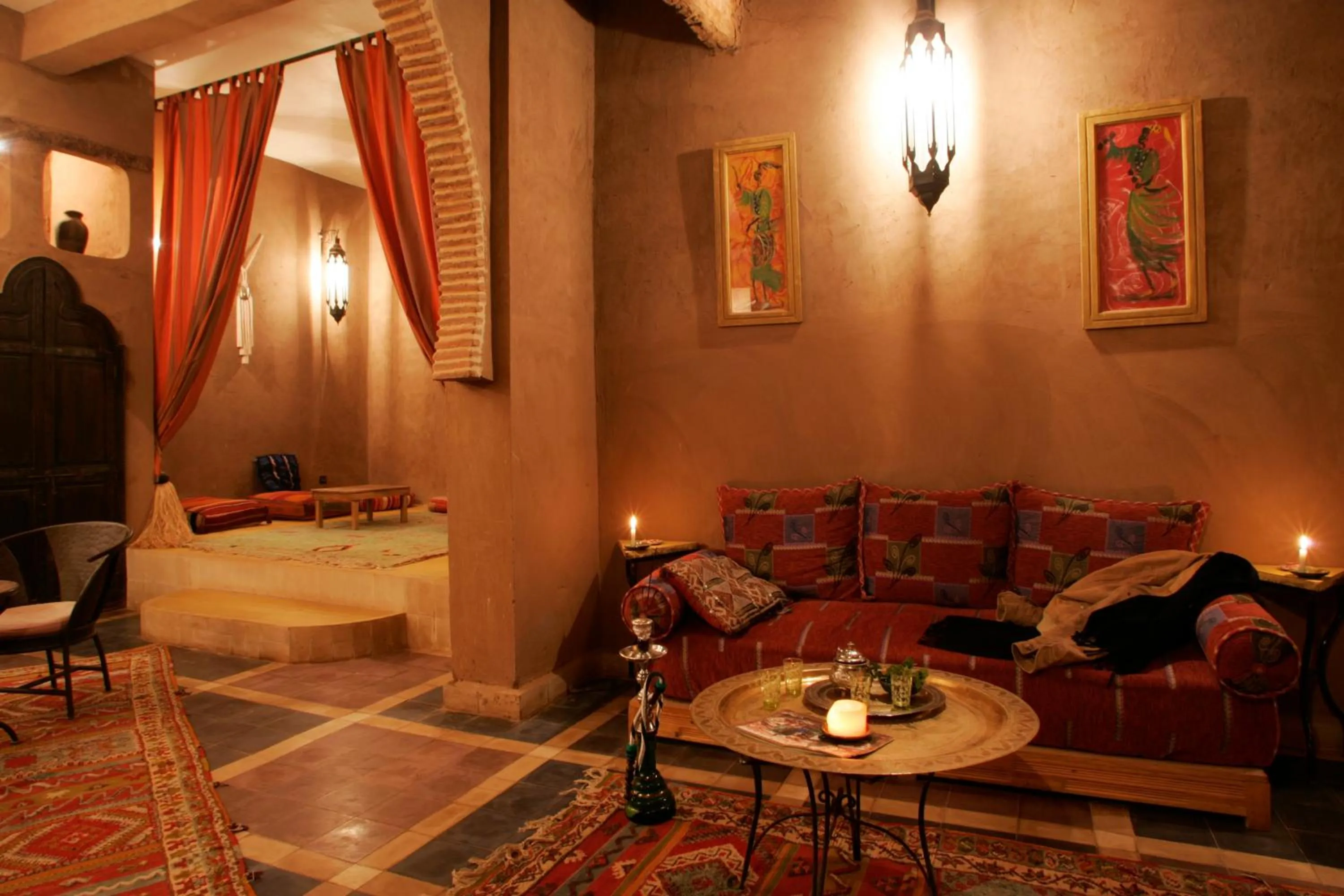 Living room in Dar Azawad Boutique Hotel - Mhamid Sahara Stay