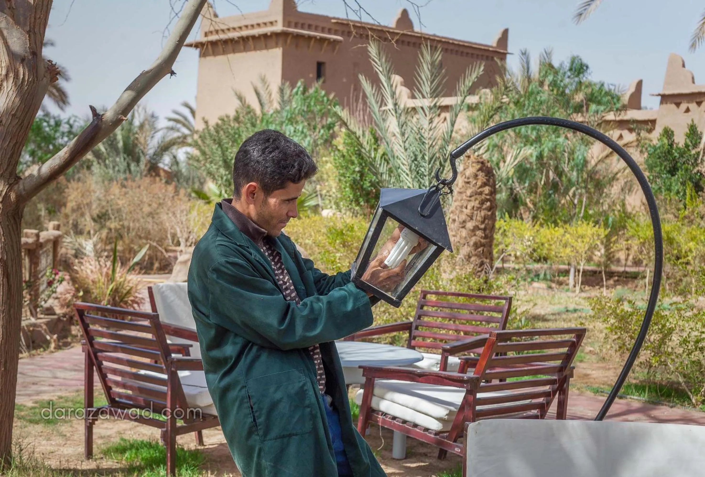Staff in Dar Azawad Boutique Hotel - Mhamid Sahara Stay