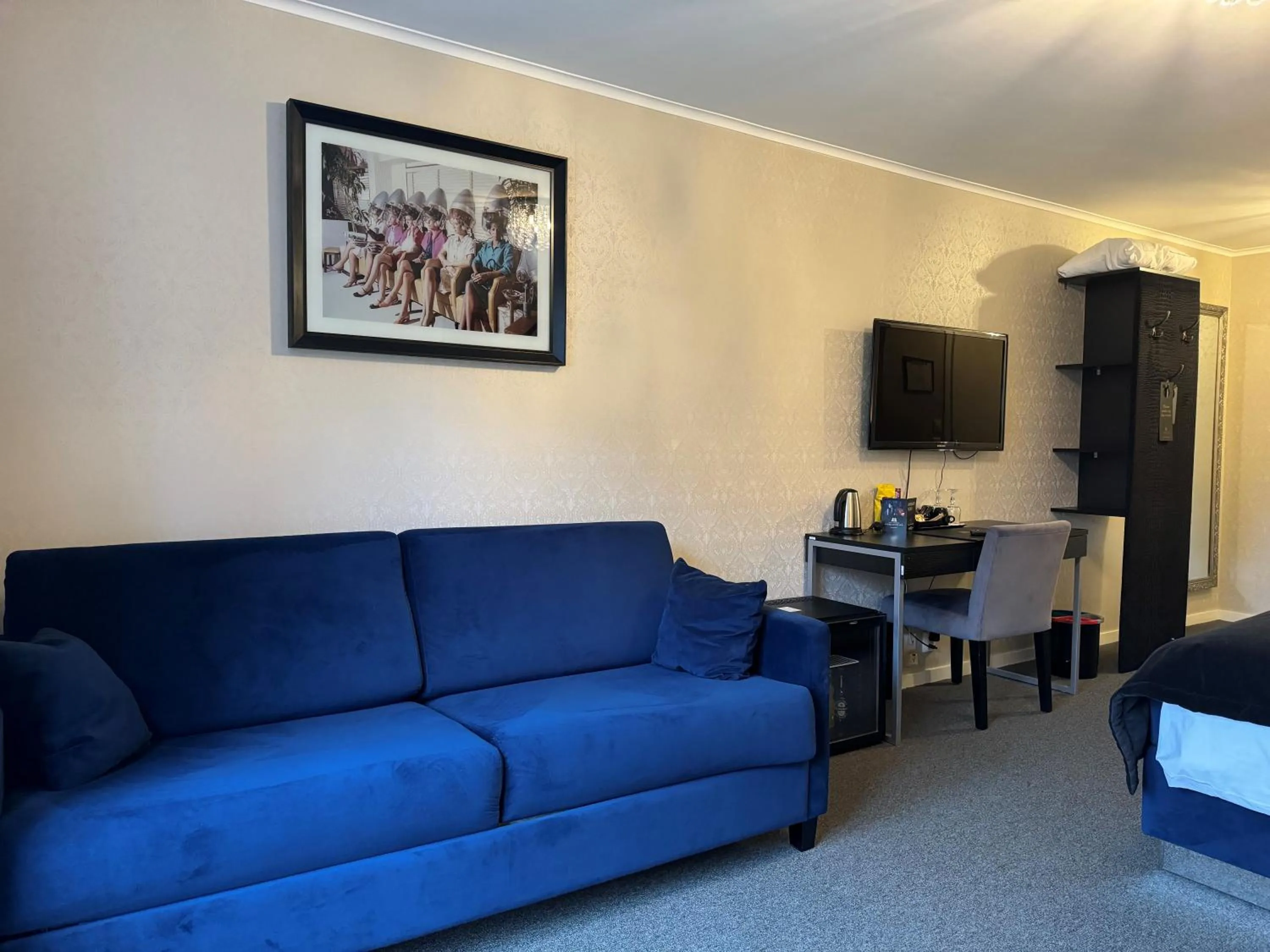 Seating area in Grand Hotel Åsgårdstrand - Unike Hoteller