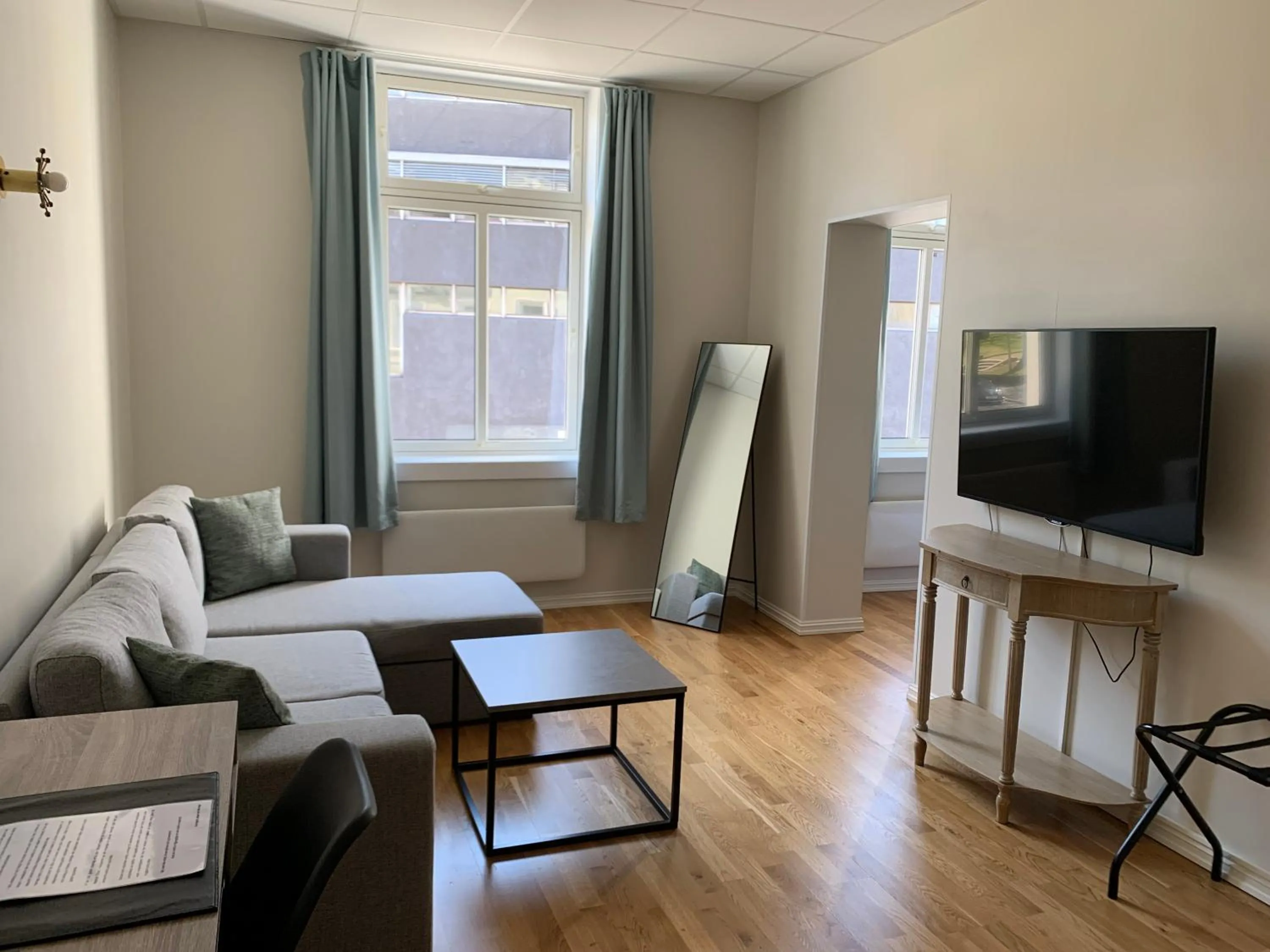 Living room in Moss Hotel & Apartments