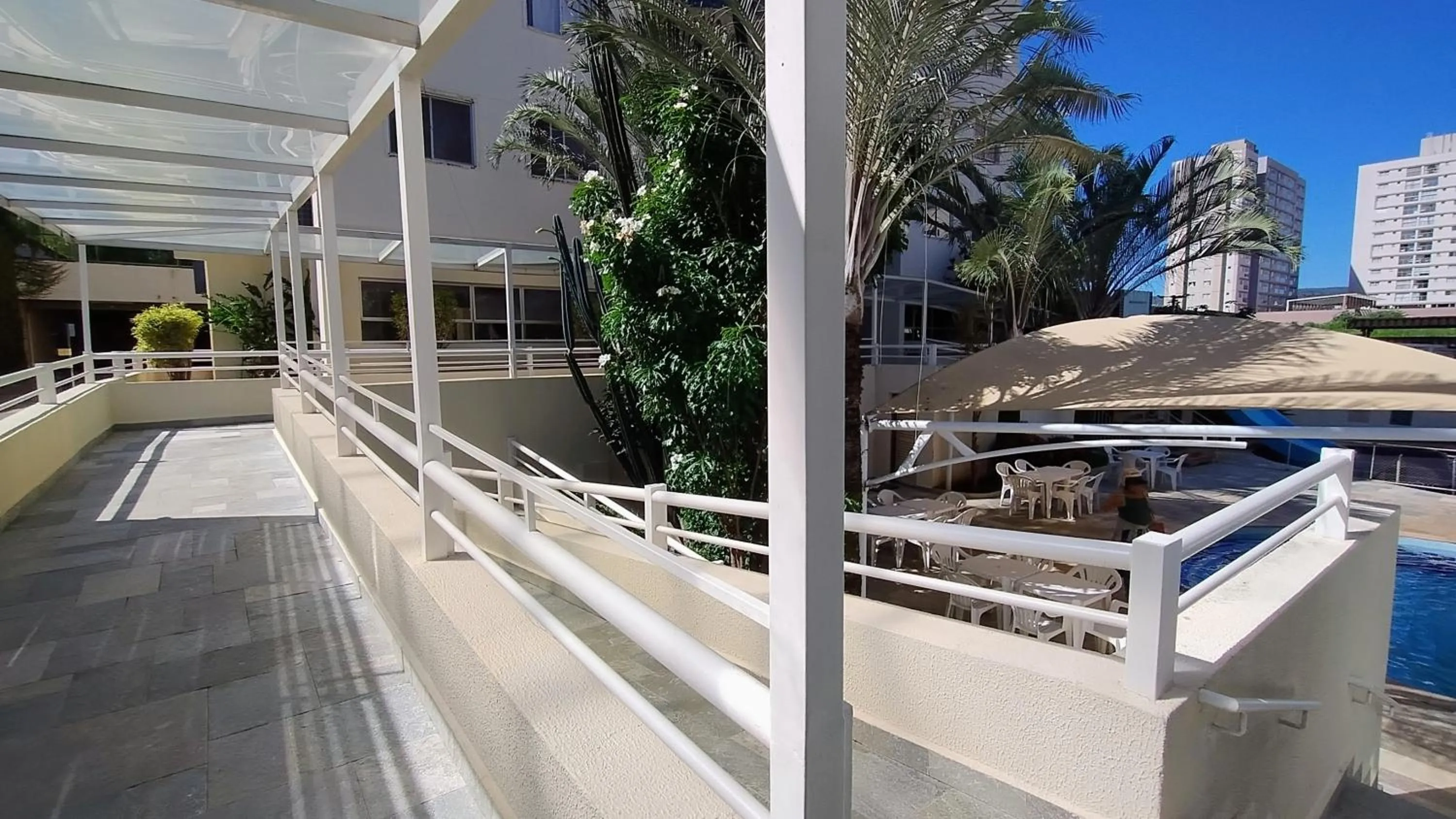 acessibility in Thermas do Bandeirante Caldas Novas - ACHEI FERIAS - Com Roupa de Cama