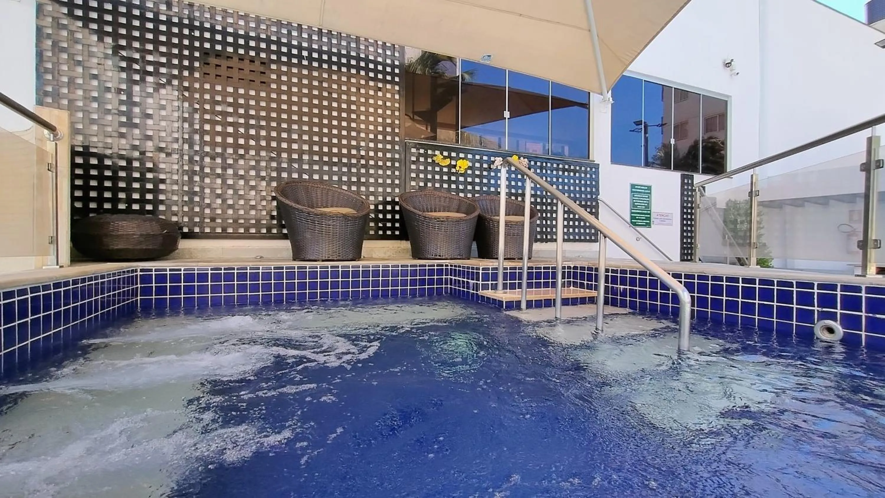 Hot Tub in Thermas do Bandeirante Caldas Novas - ACHEI FERIAS - Com Roupa de Cama