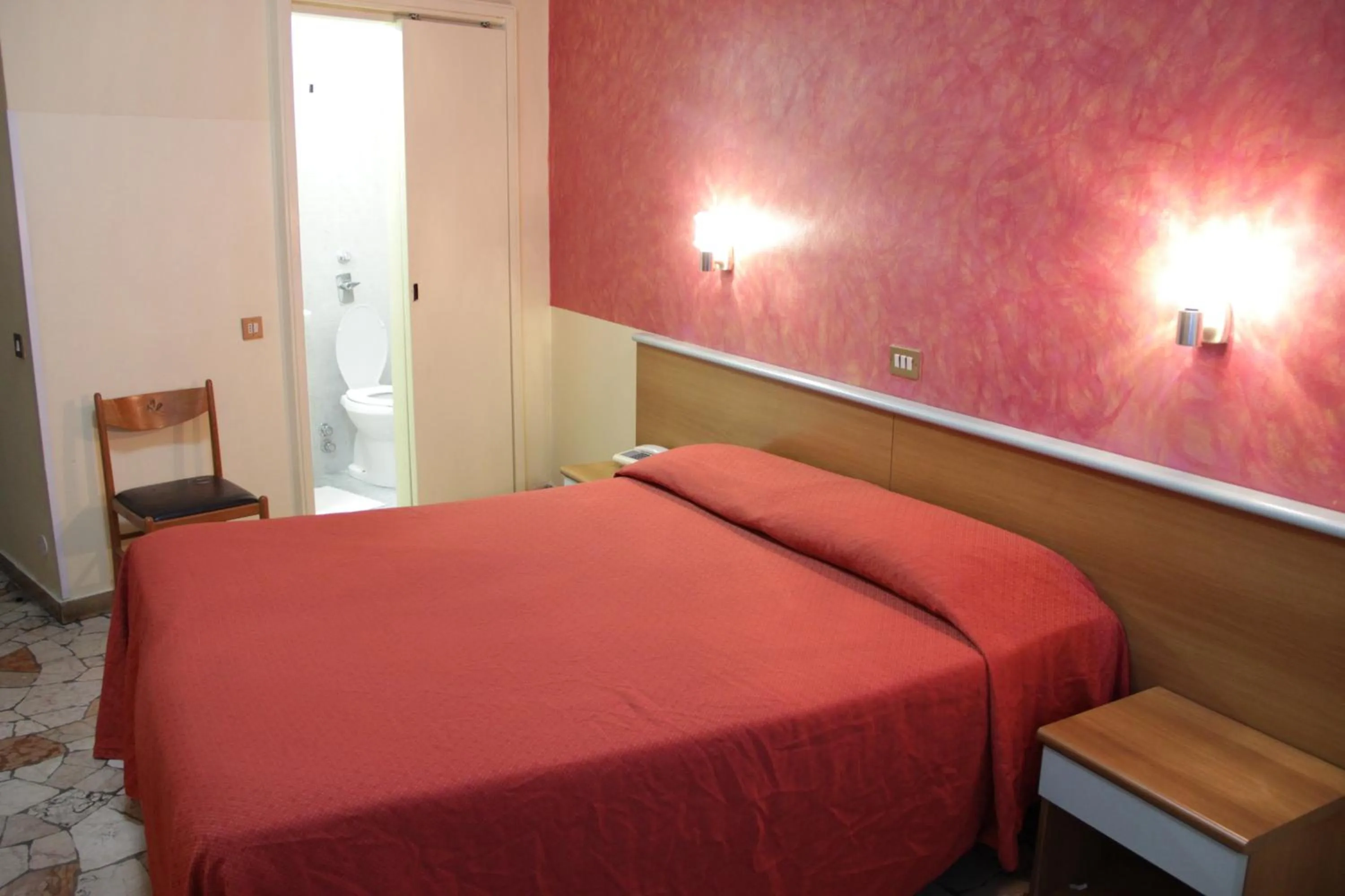 Bed in Hotel Del Sud