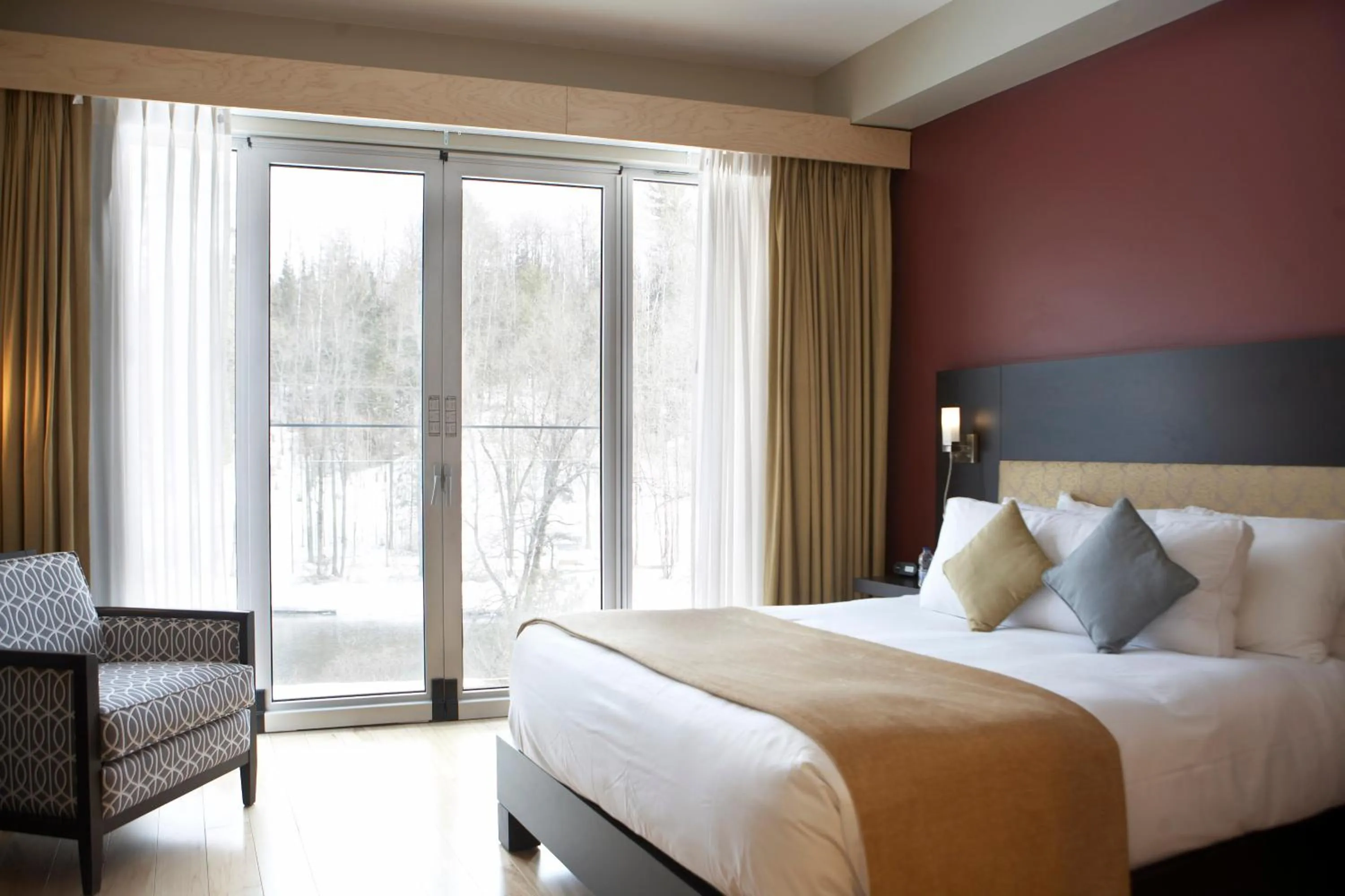 Photo of the whole room, Bed in Moulin Wakefield Mill Hotel & Spa