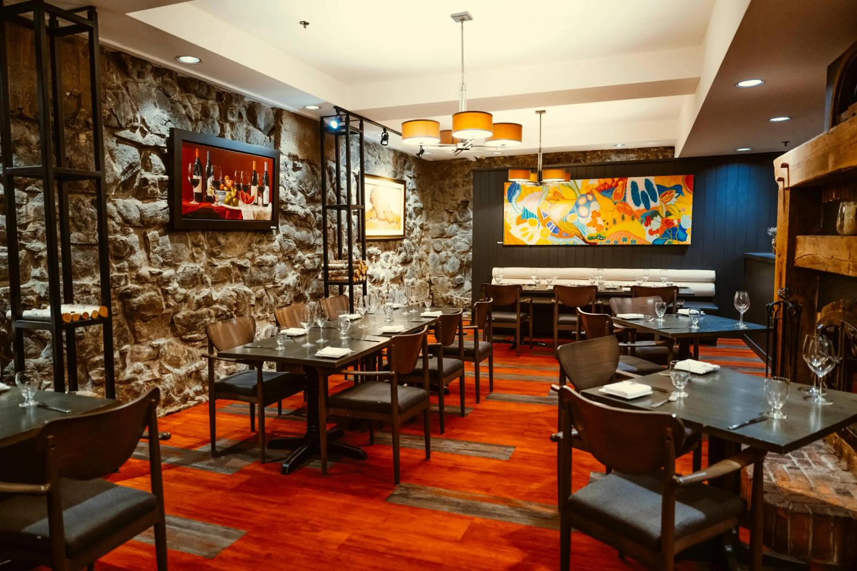 Dining area in Moulin Wakefield Mill Hotel & Spa