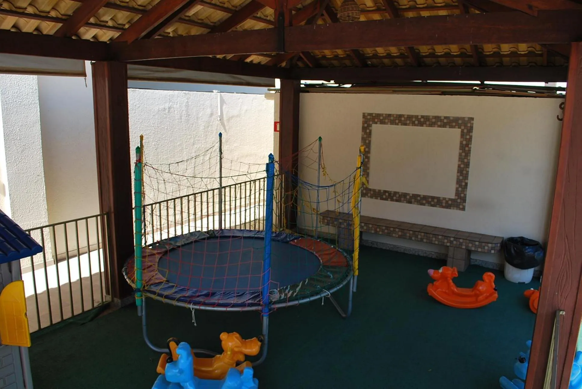 Children play ground in Prive das Thermas I Caldas Novas - ACHEI FERIAS - com roupa de cama