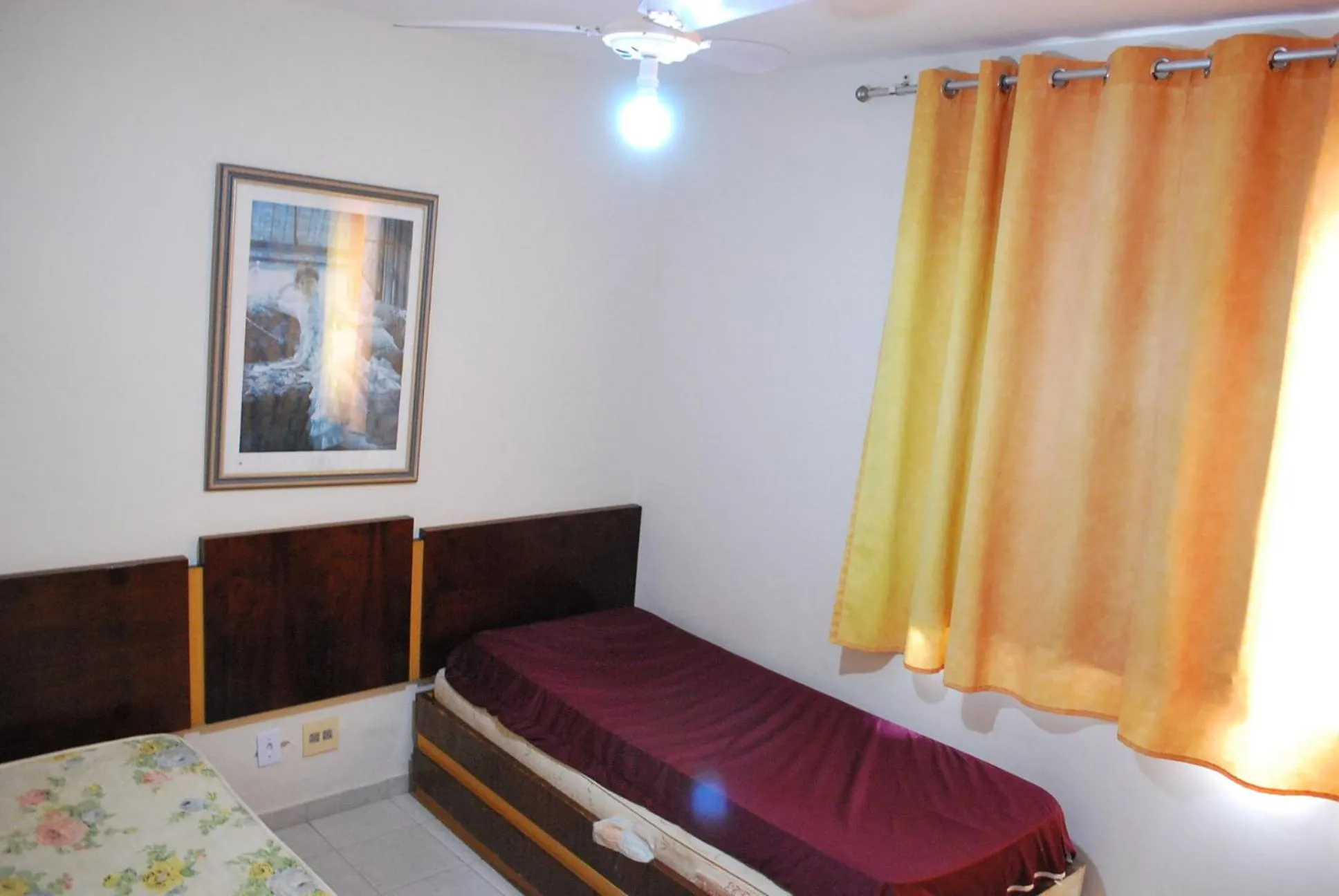 Bed in Prive das Thermas I Caldas Novas - ACHEI FERIAS - com roupa de cama