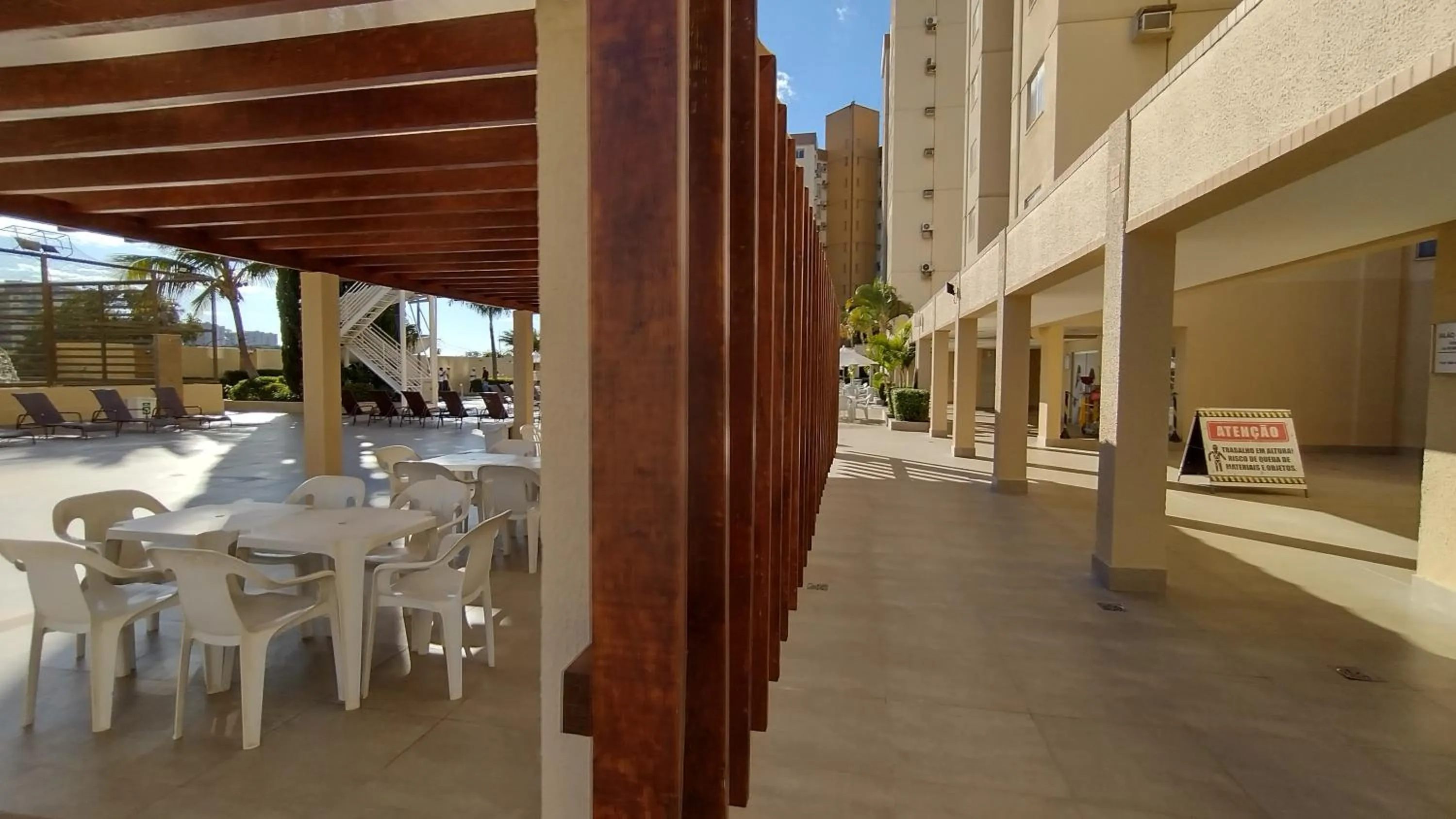 Area and facilities in Prive das Thermas II Caldas Novas - ACHEI FERIAS - Com Roupa de Cama