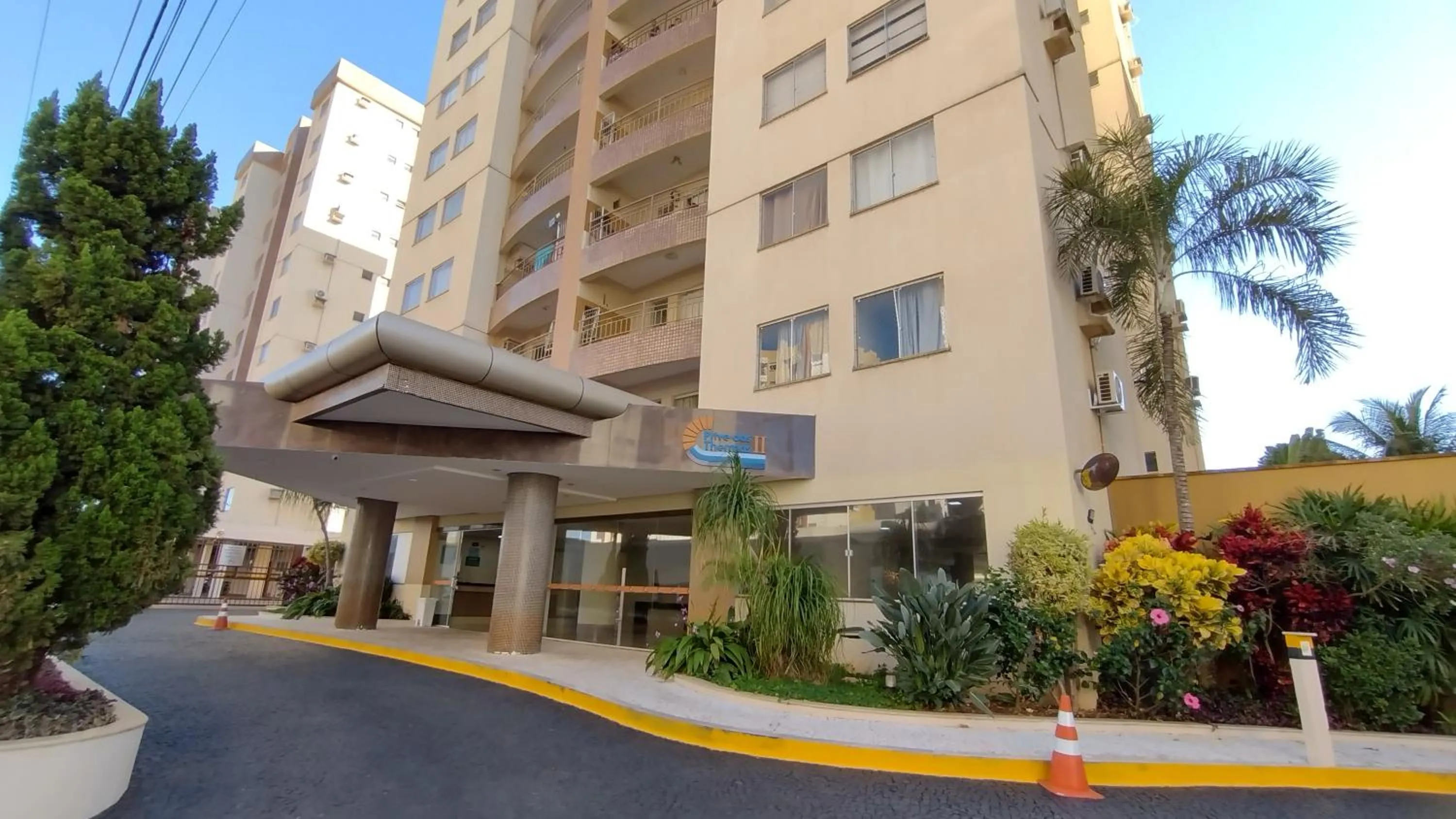 Facade/entrance in Prive das Thermas II Caldas Novas - ACHEI FERIAS - Com Roupa de Cama