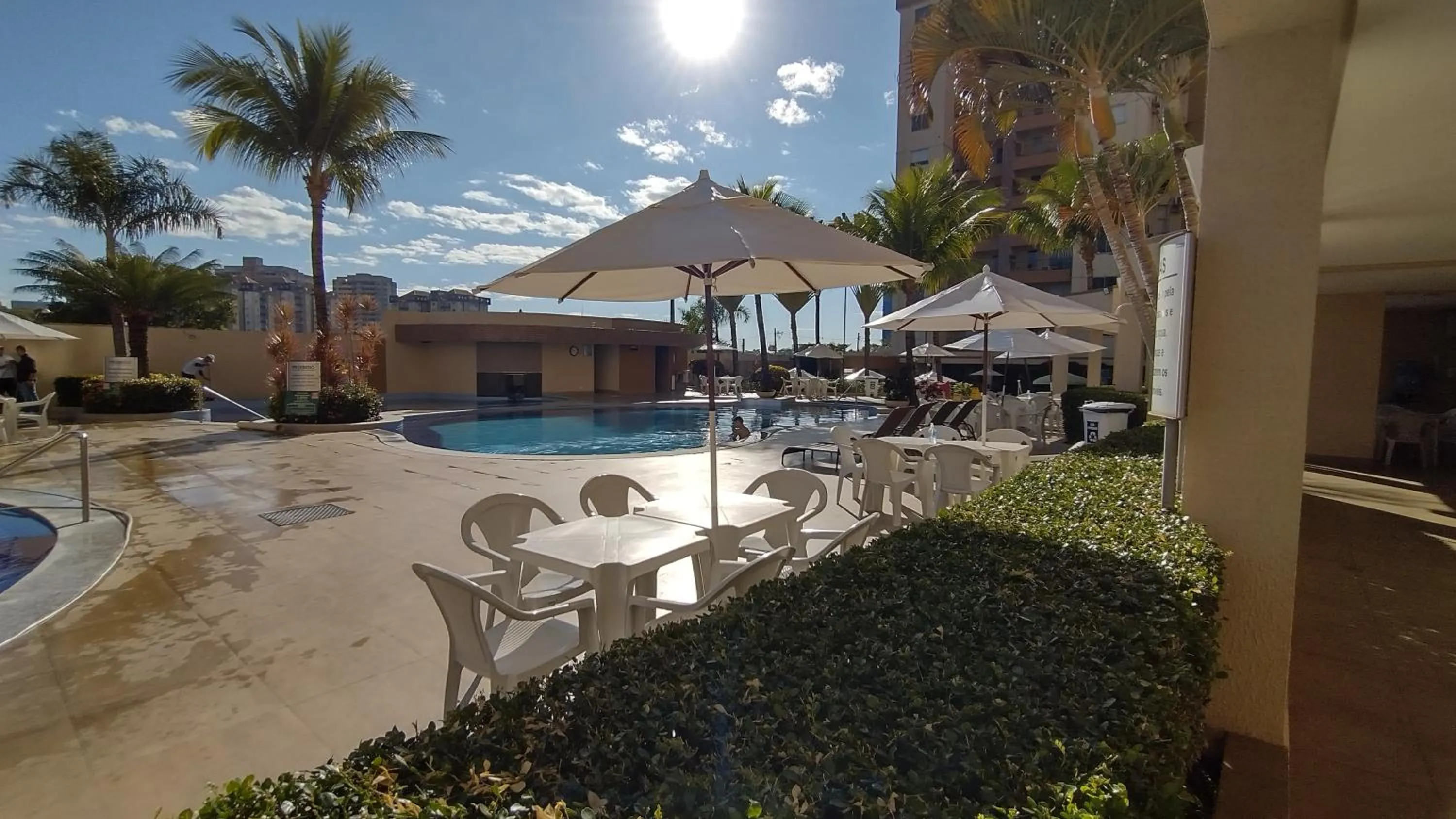 Swimming pool in Prive das Thermas II Caldas Novas - ACHEI FERIAS - Com Roupa de Cama