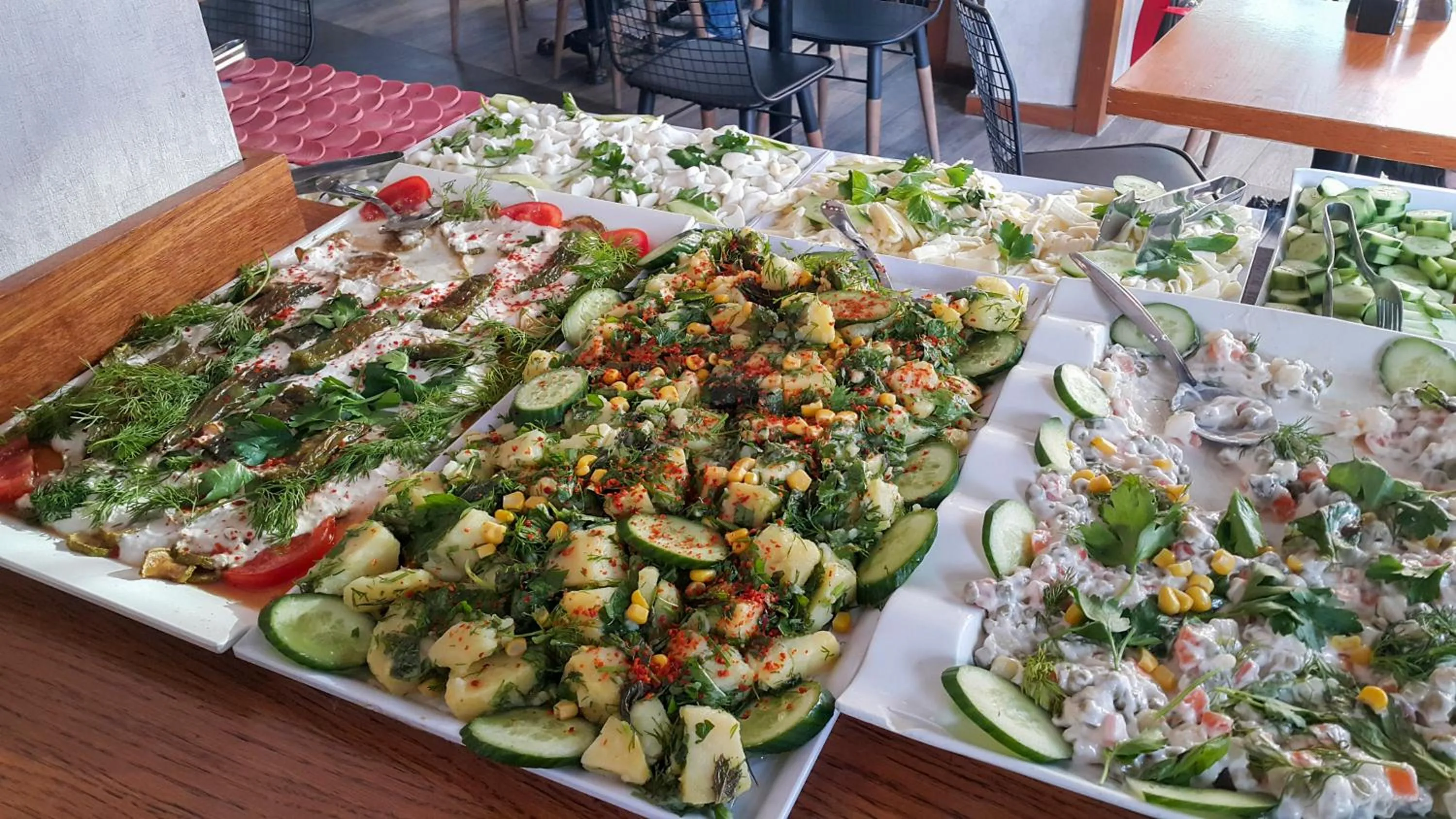 Breakfast in Grand Esen Hotel