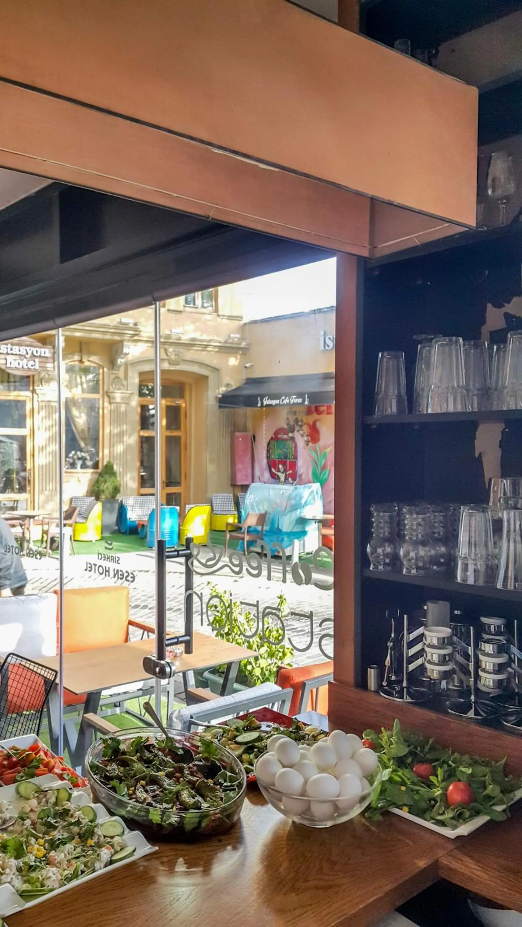 Breakfast in Grand Esen Hotel