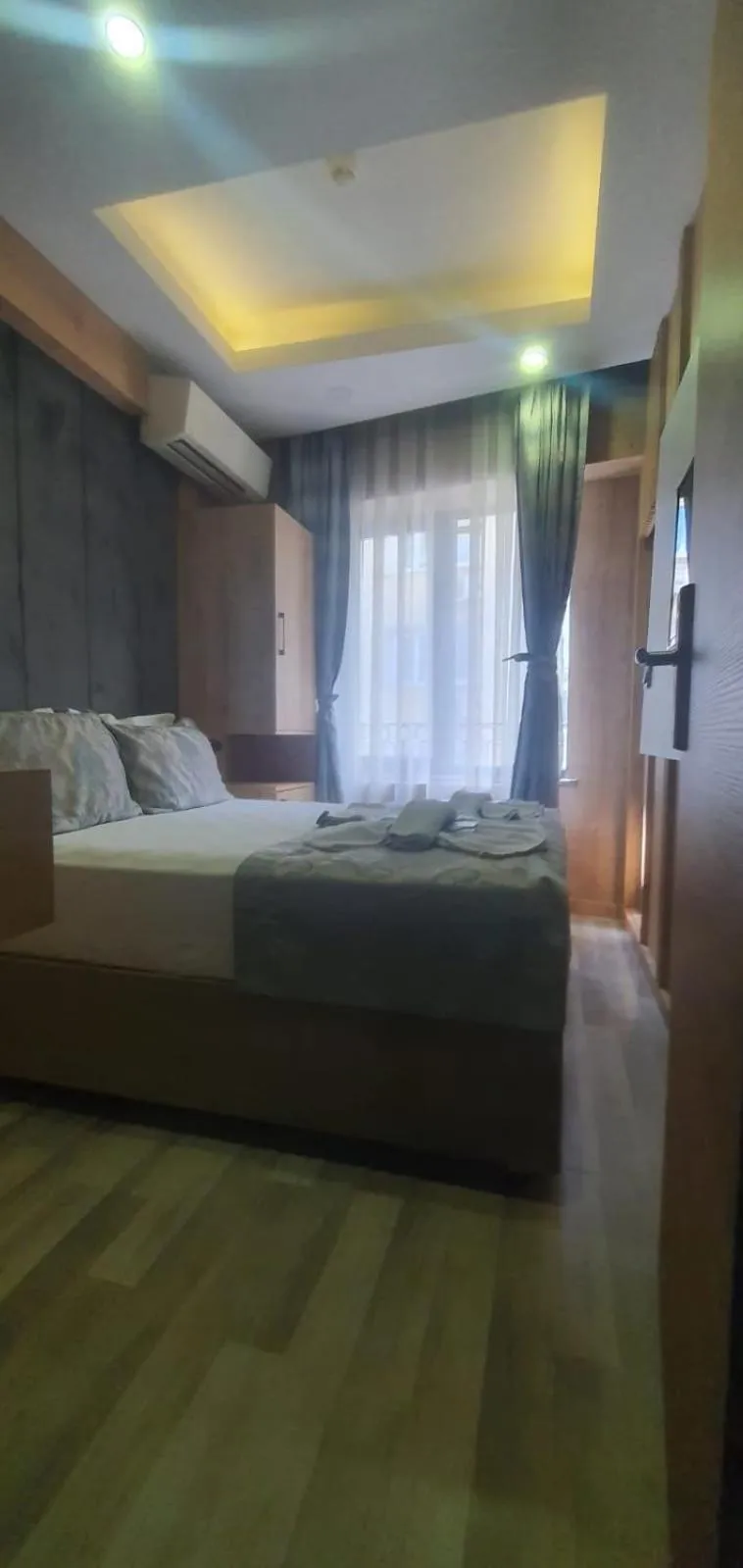 Bed in Grand Esen Hotel