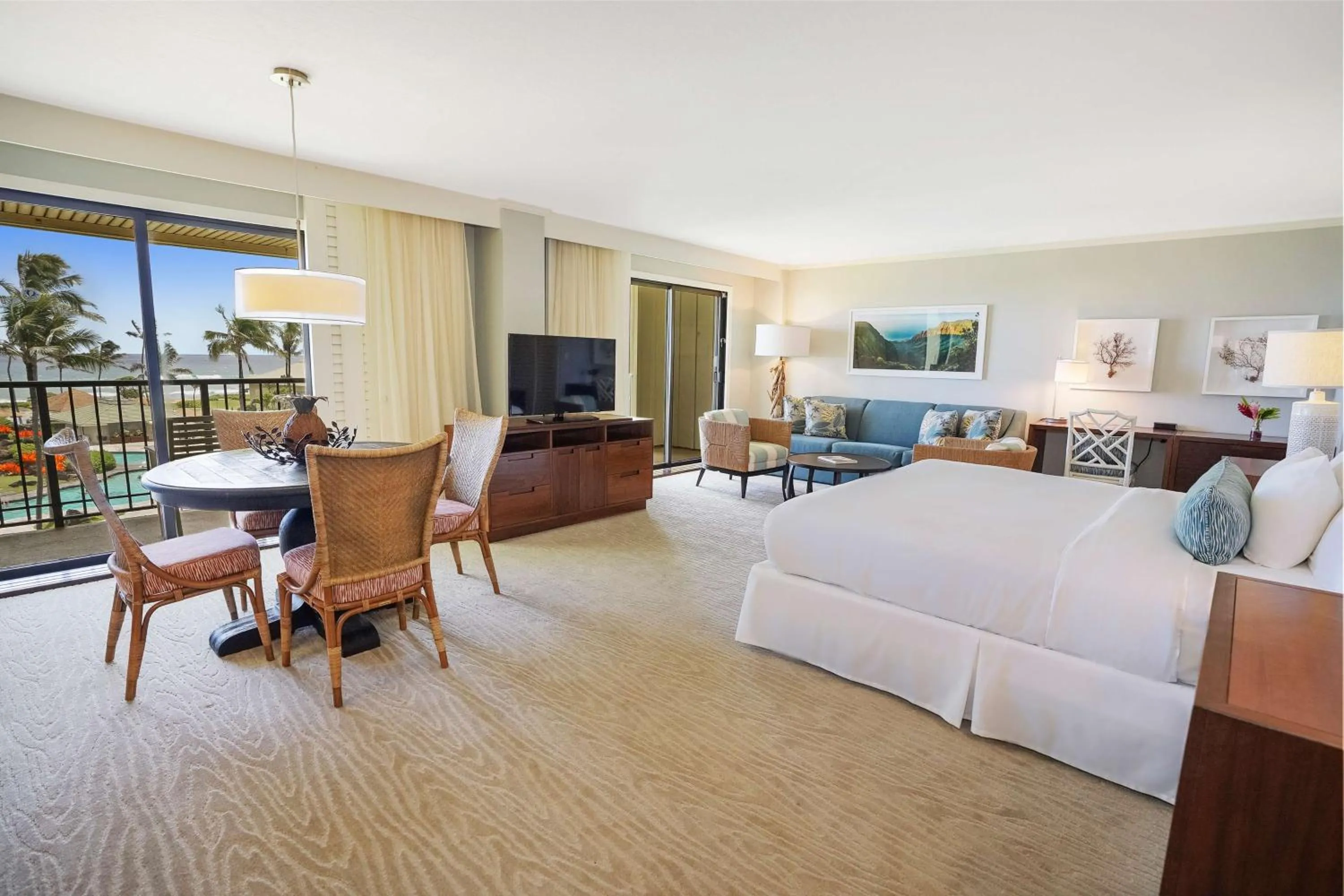 Photo of the whole room, Bed in OUTRIGGER Kaua'i Beach Resort & Spa