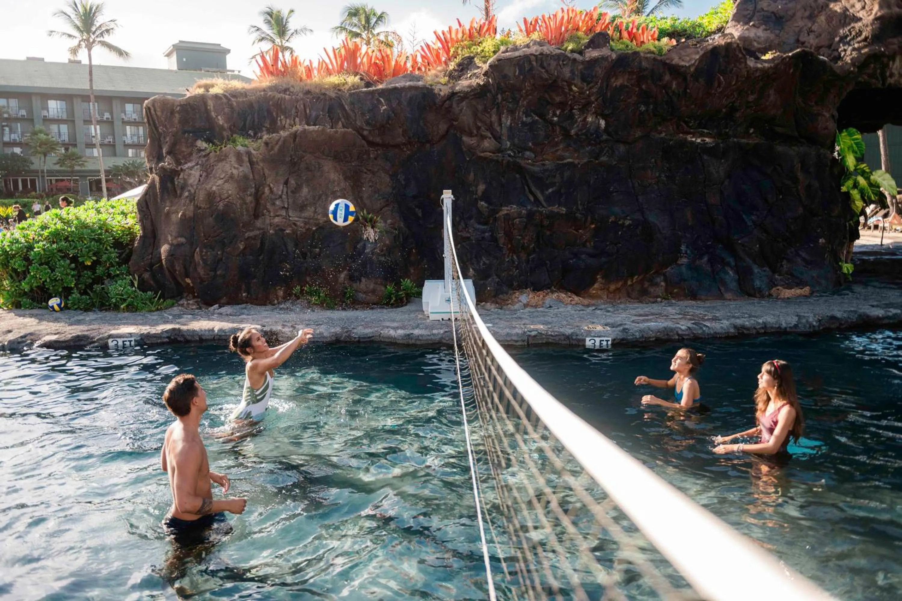 Pool view in OUTRIGGER Kaua'i Beach Resort & Spa