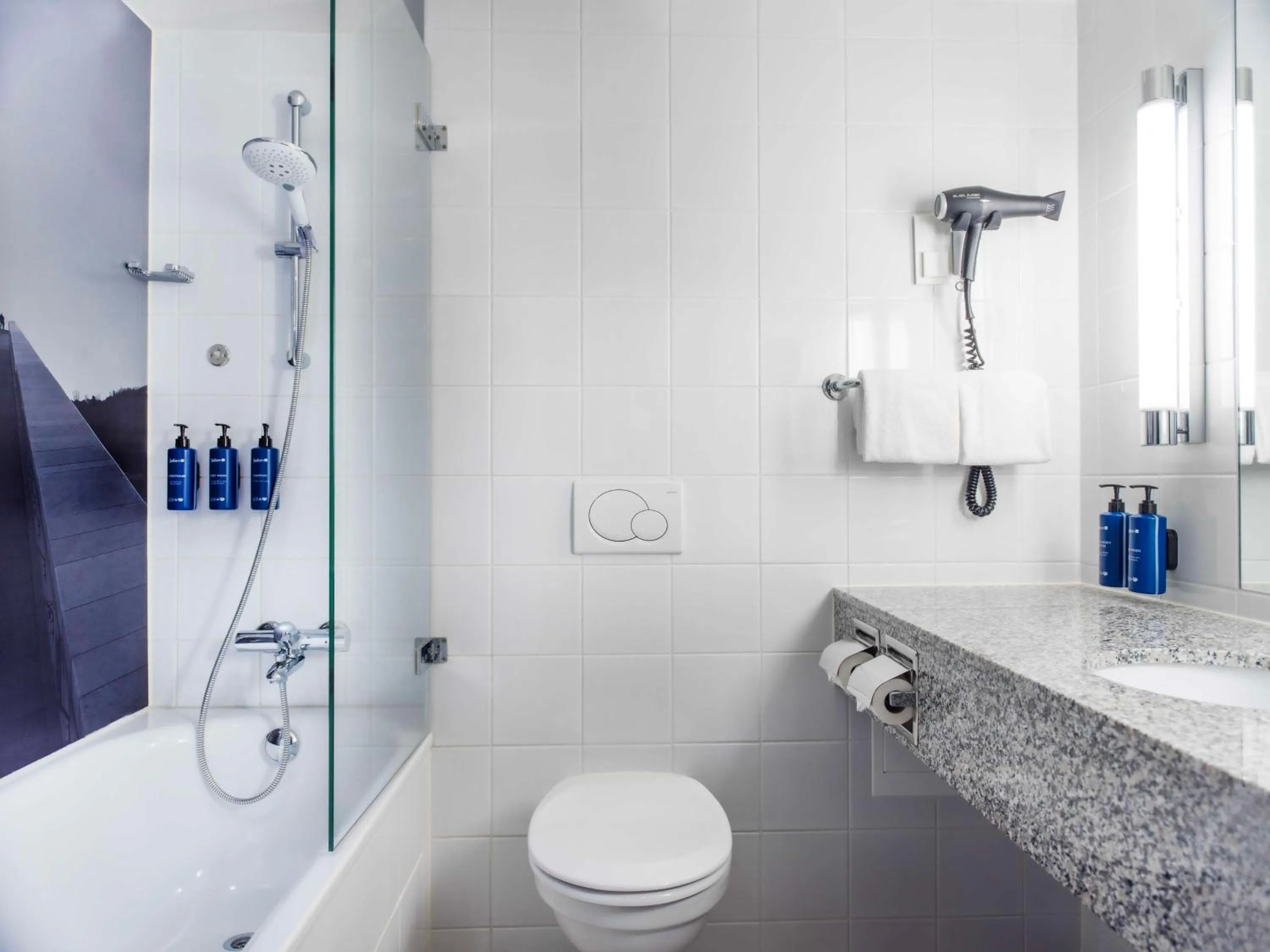 Bathroom in Radisson Blu Airport Hotel, Oslo Gardermoen