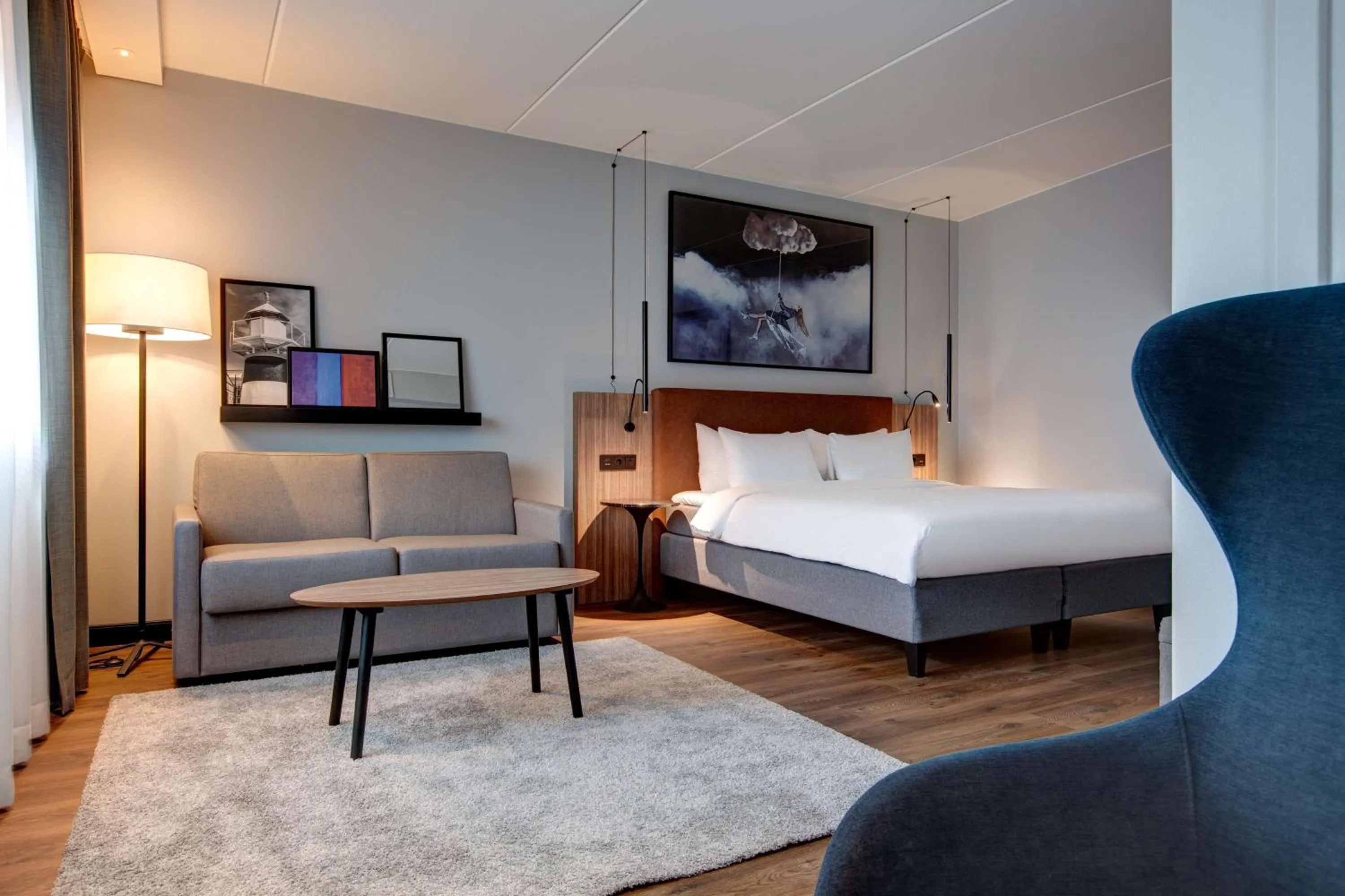 Photo of the whole room, Bed in Radisson Blu Airport Hotel, Oslo Gardermoen