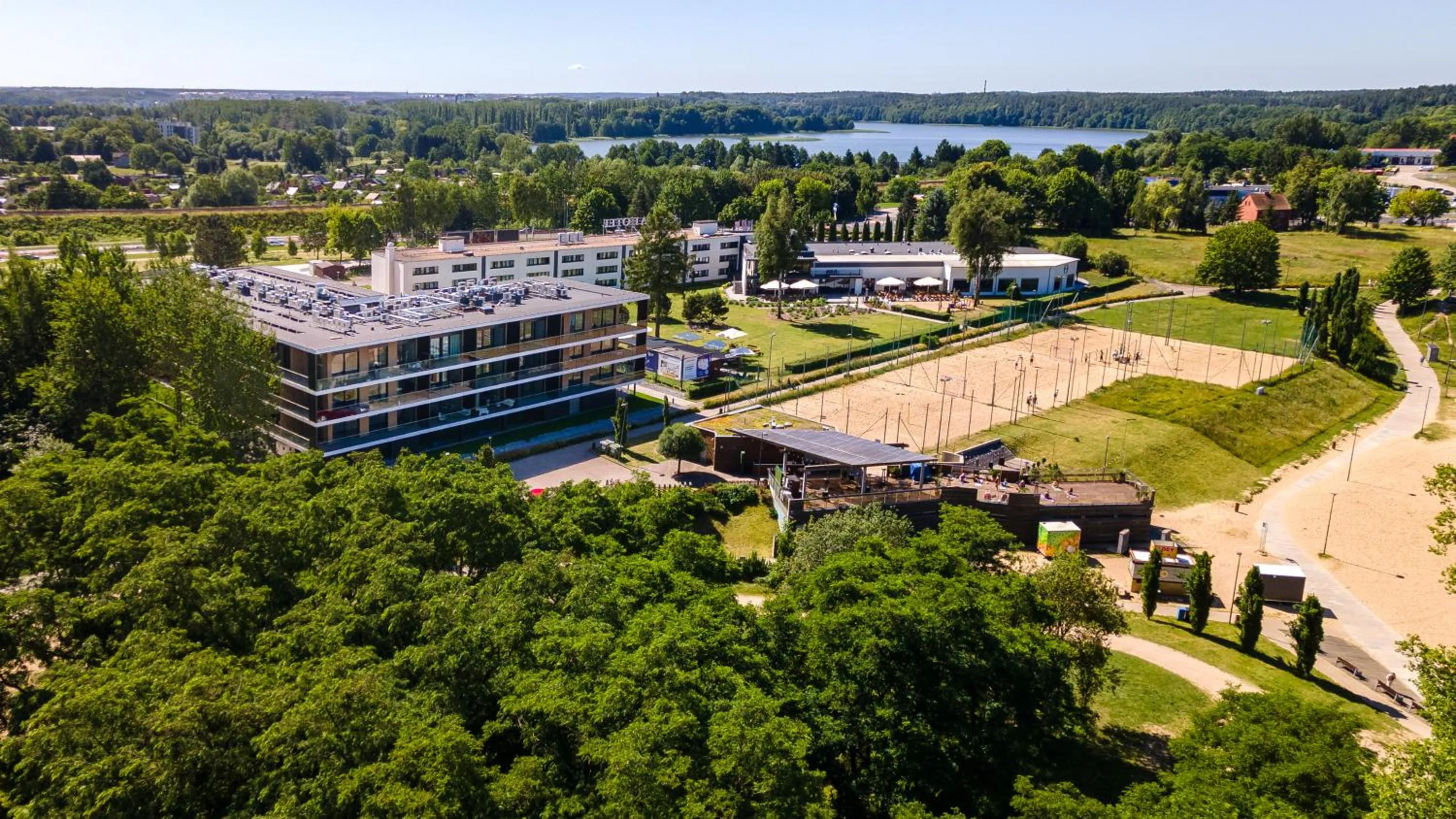 Property building in Omega Hotel