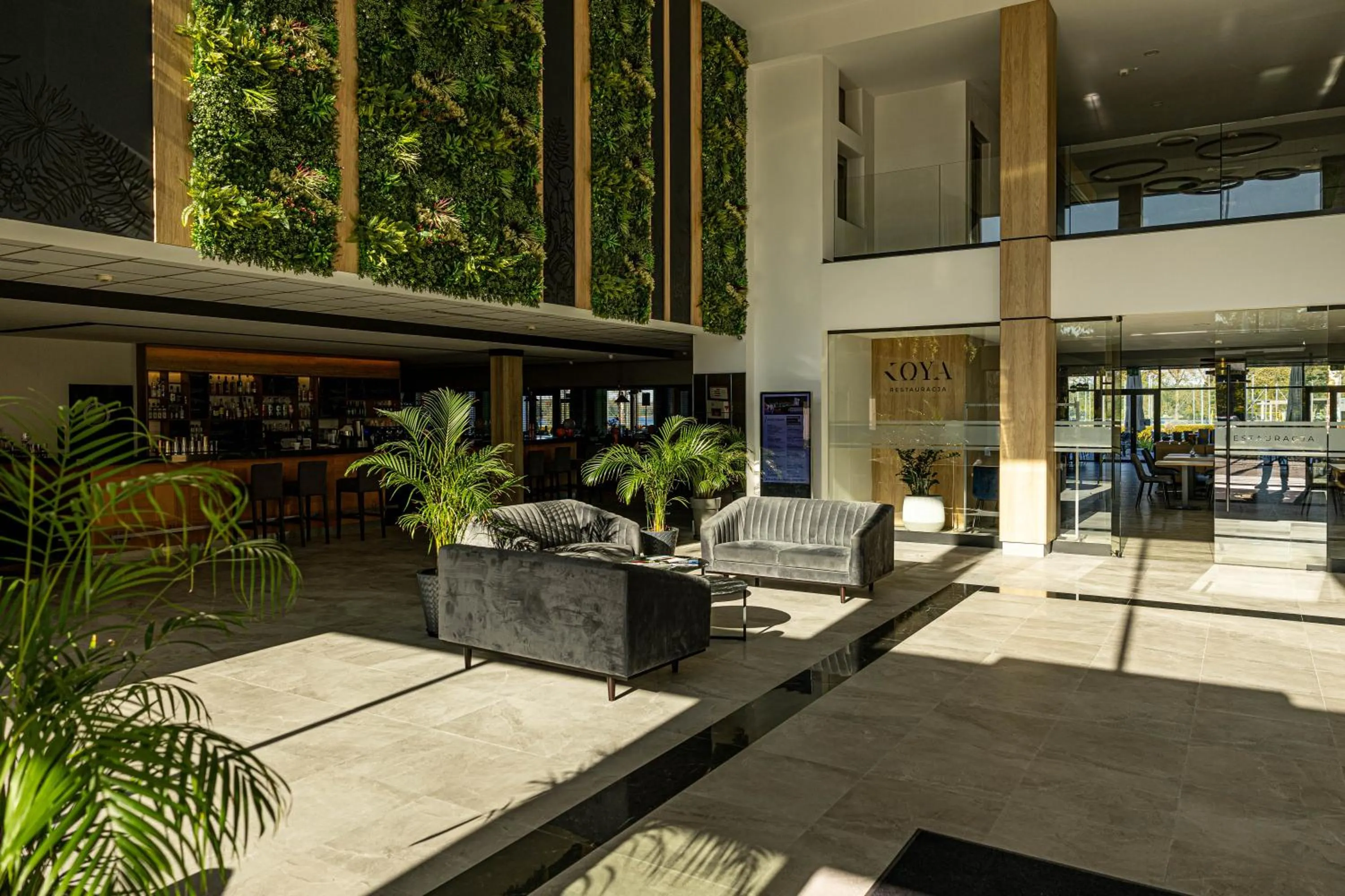 Lobby or reception in Omega Hotel