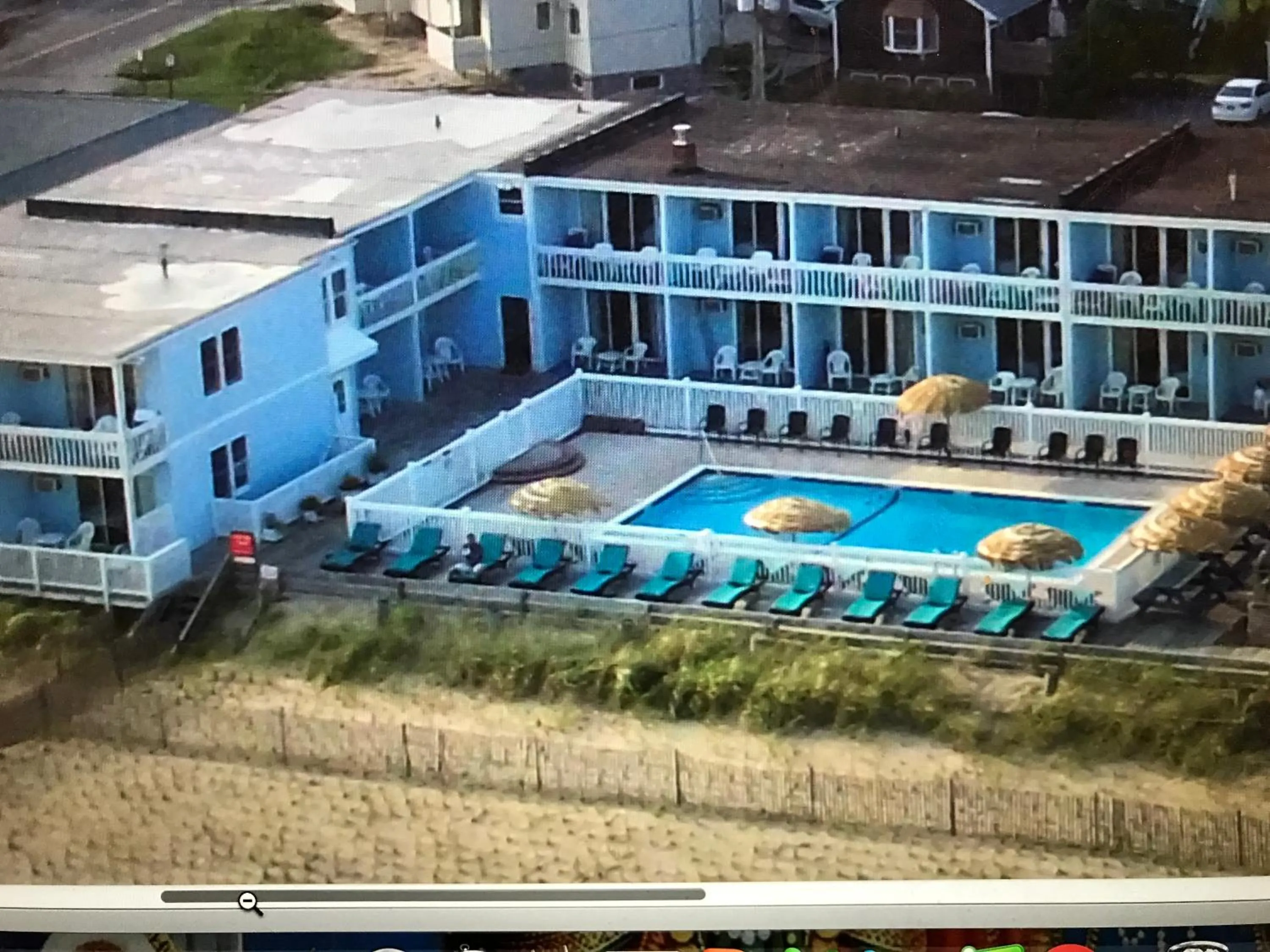 Bird's eye view in Ocean Surf Resort