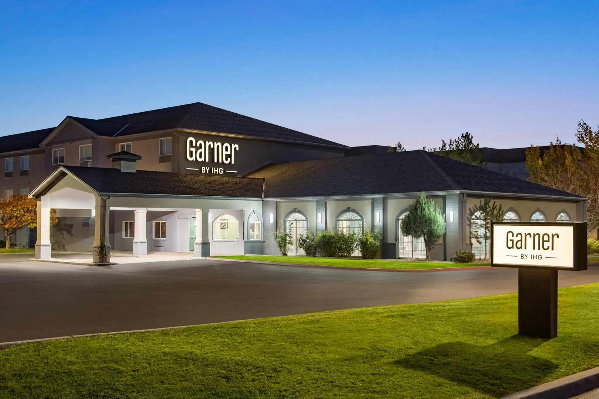 Property building in Garner Hotel Salt Lake City Airport by IHG
