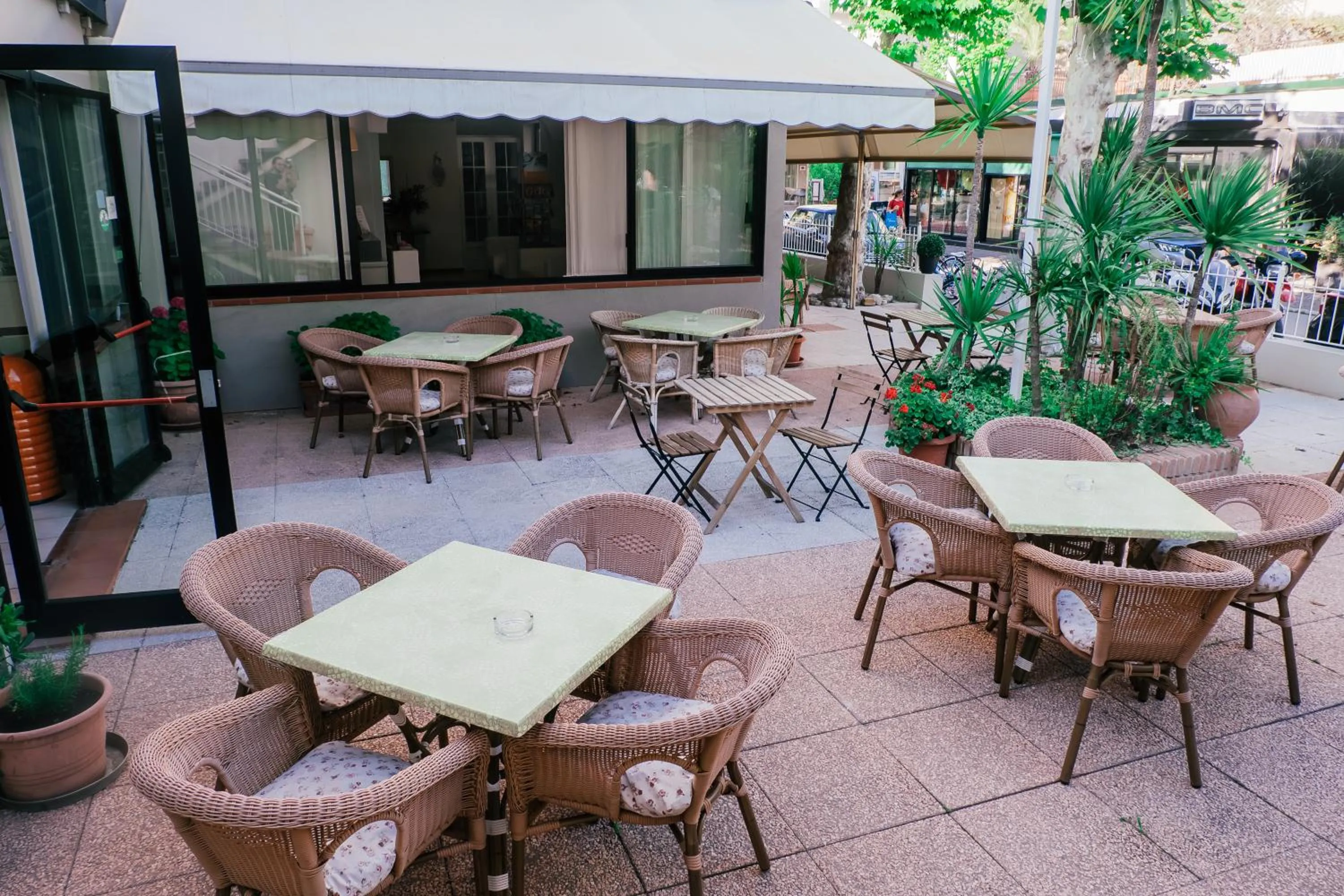 Garden in Hotel Jolie