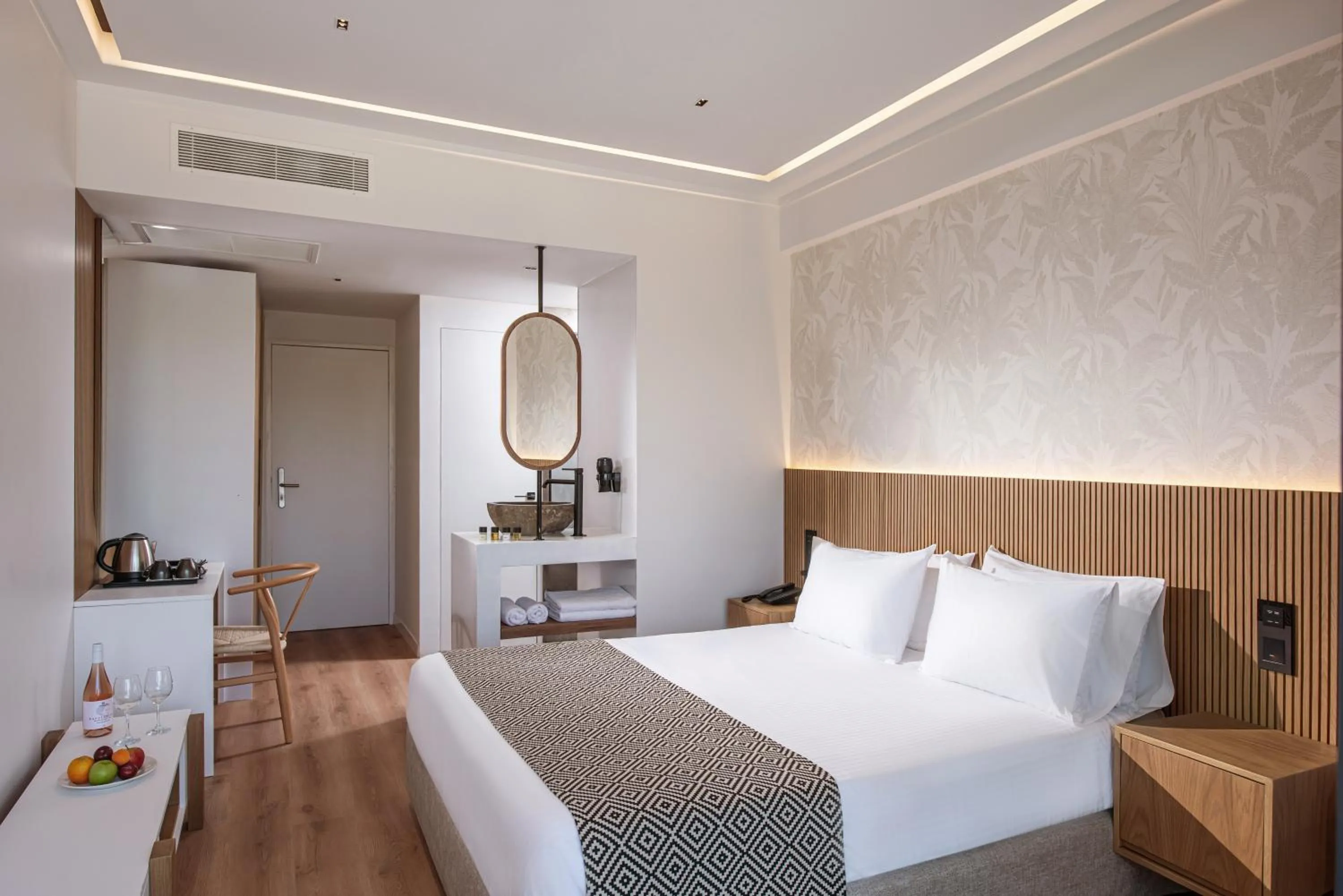 Bed in Aelius Hotel and Spa