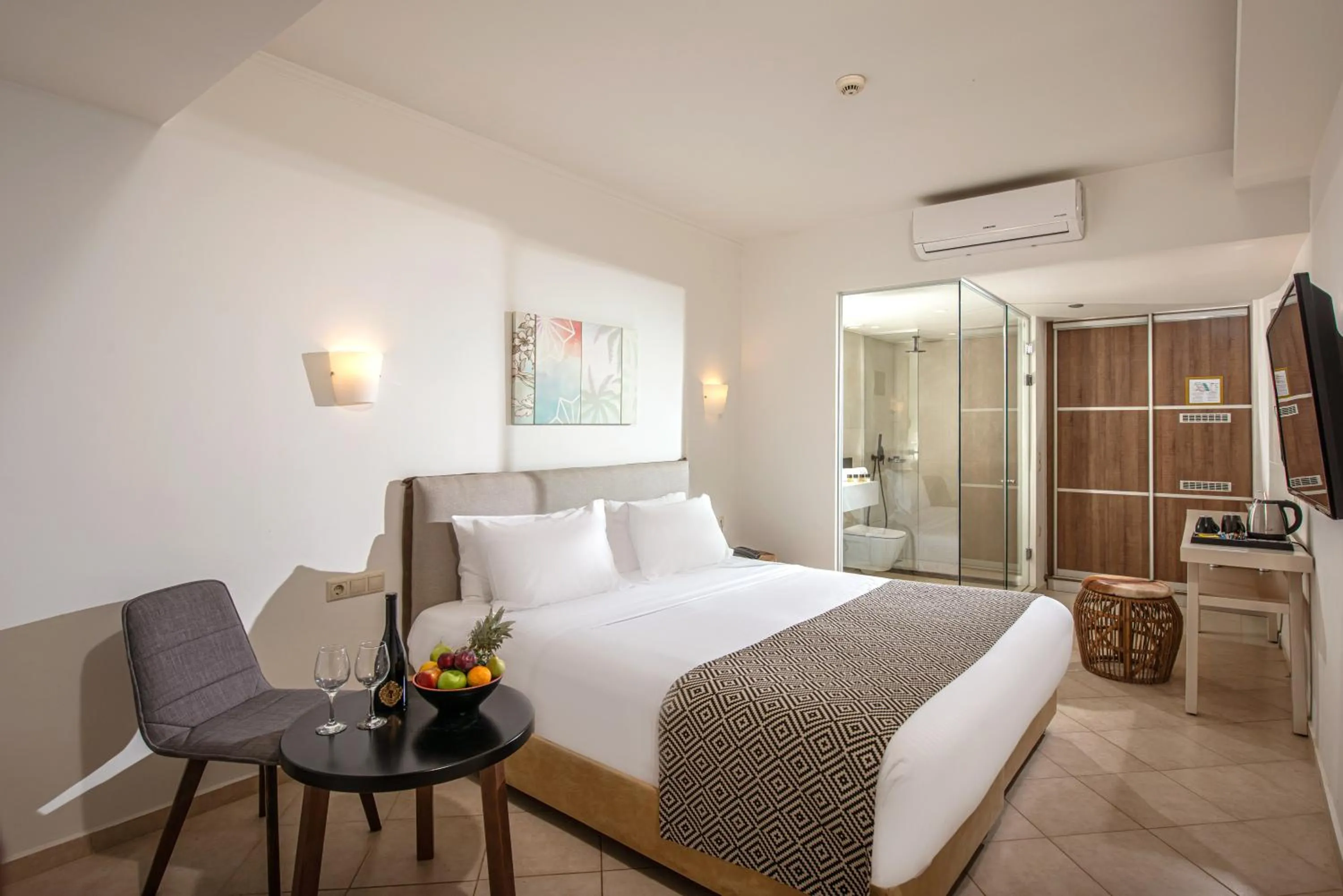 Bedroom, Bed in Aelius Hotel and Spa