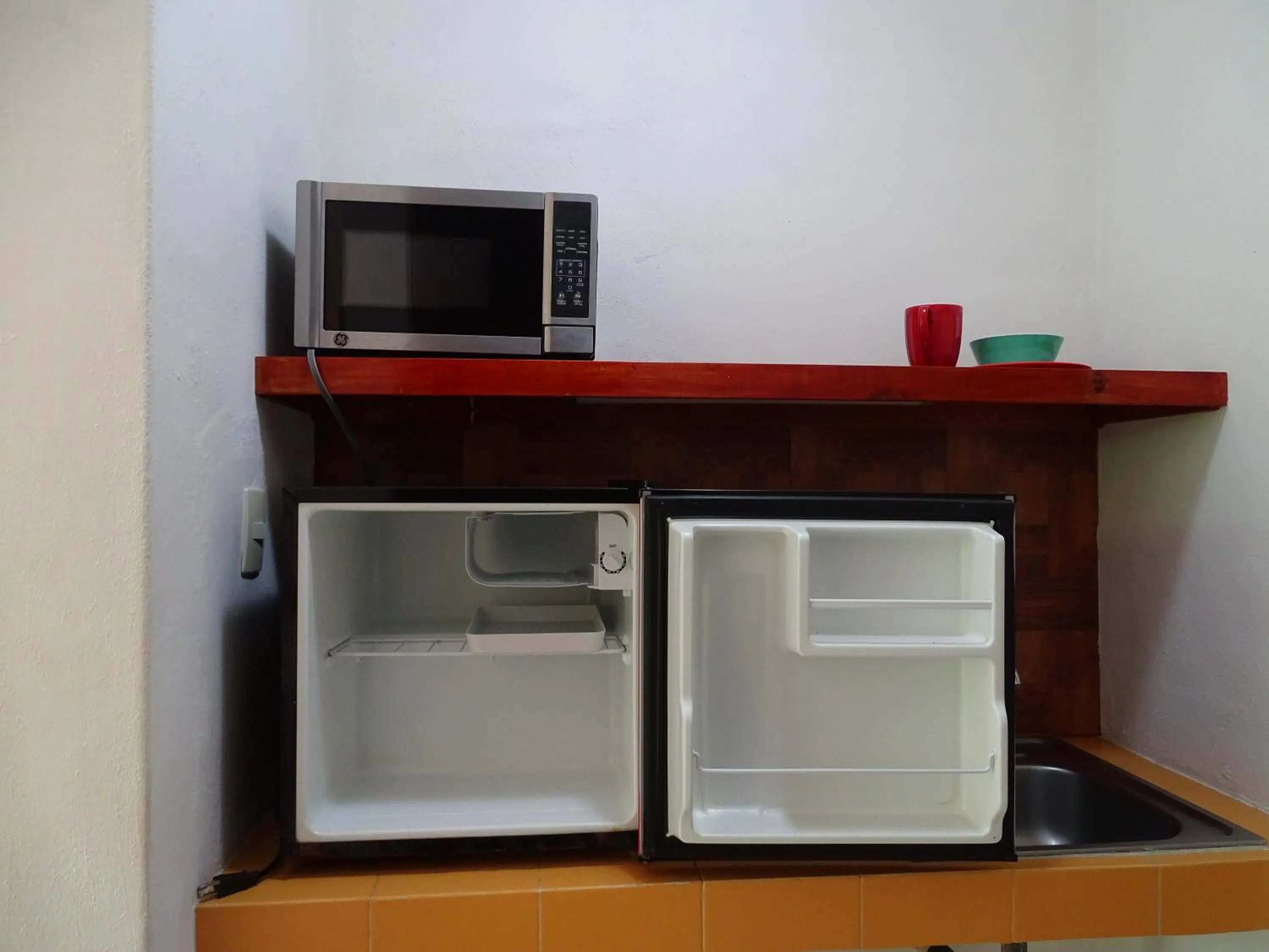 Kitchen or kitchenette in Hotel Villa Escondida Campeche
